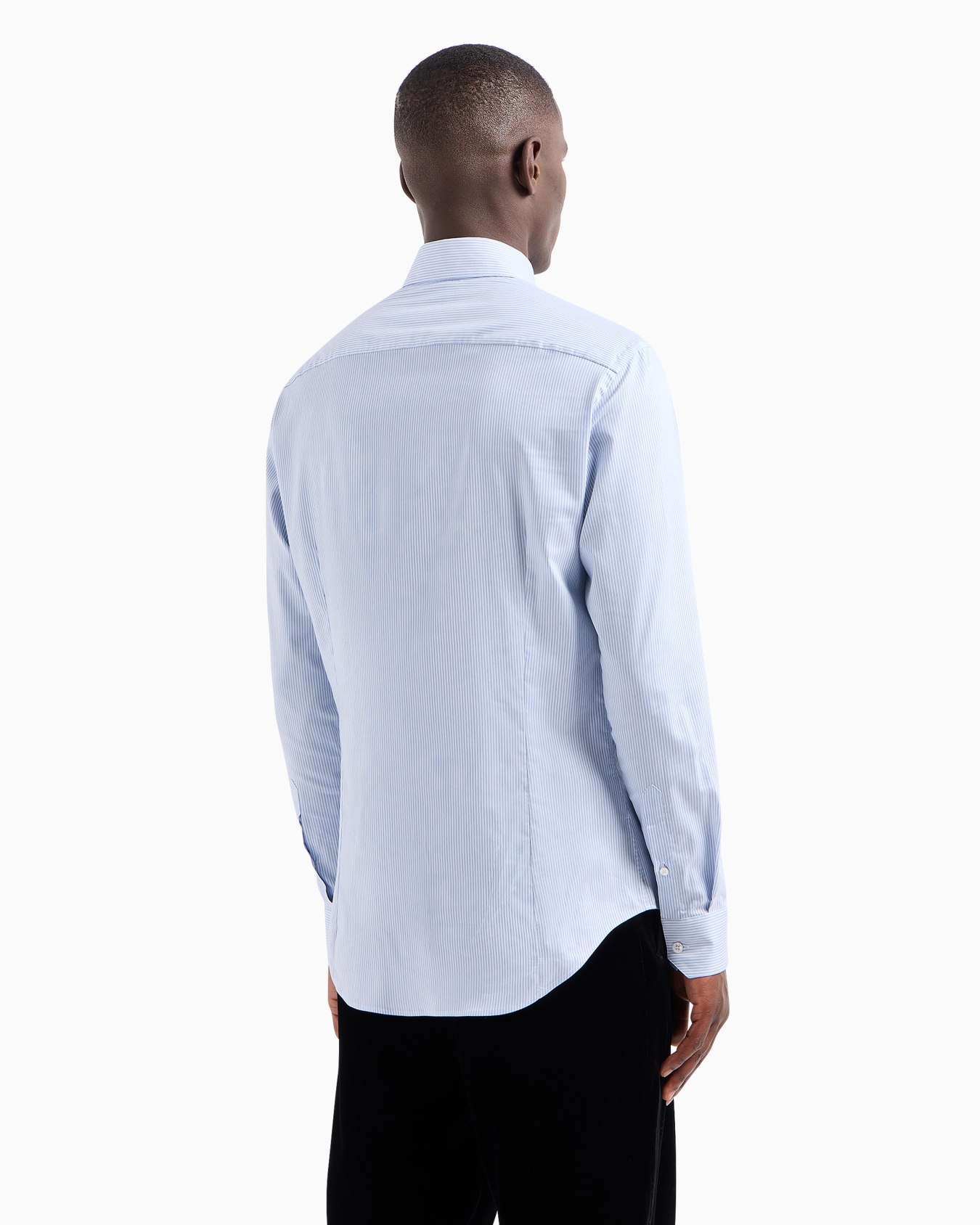 Chemise coupe slim en lyocell mélangé Diapositive 3