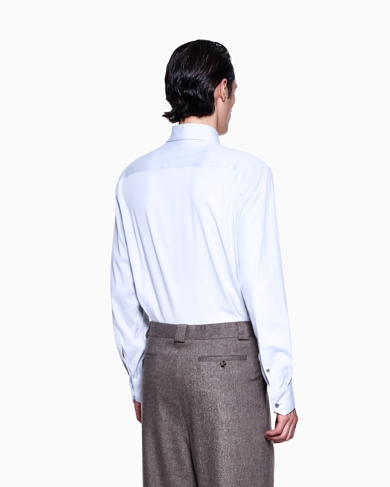 Classic Stretch Button-Down Slide 2