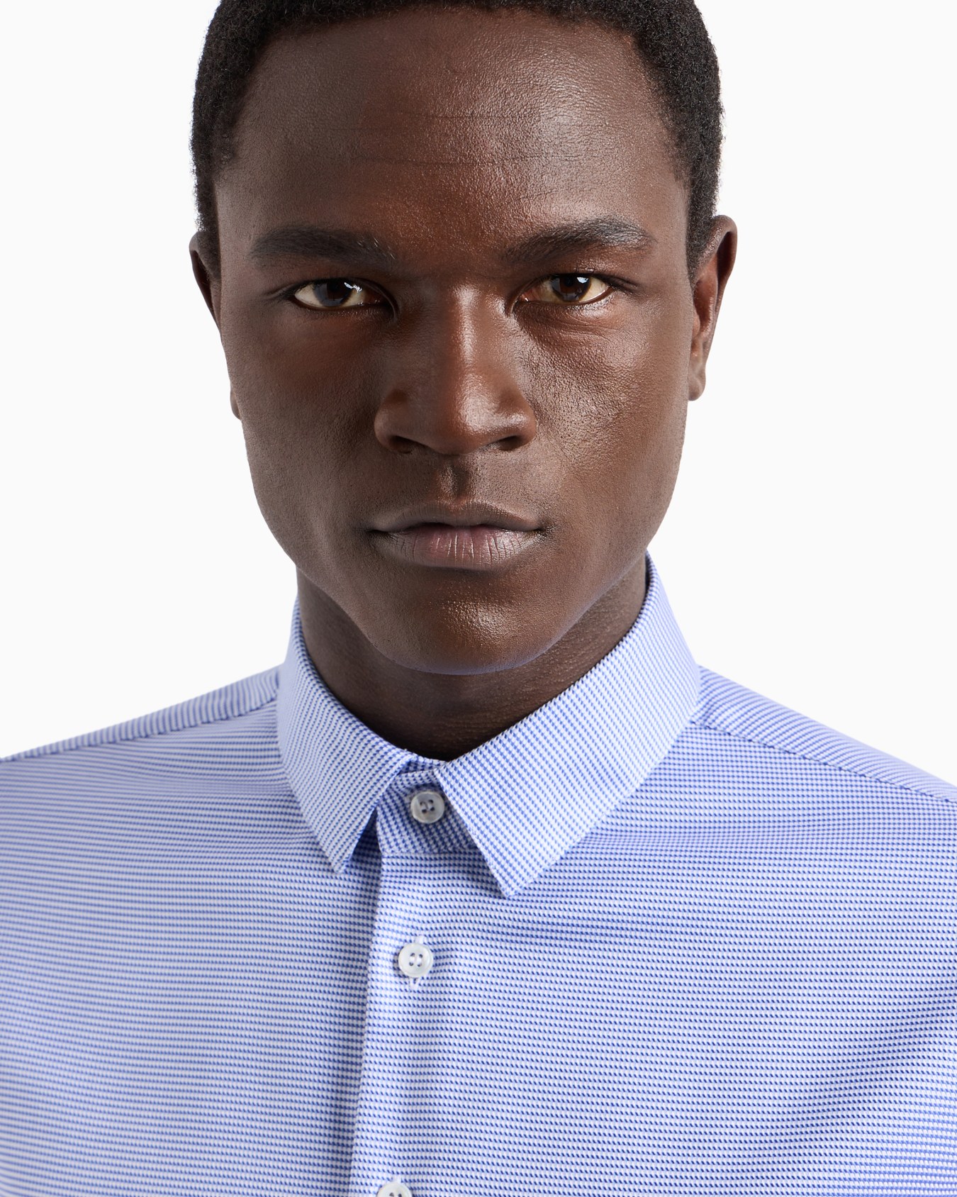 Camicia regular fit in cotone stampata Slide 5