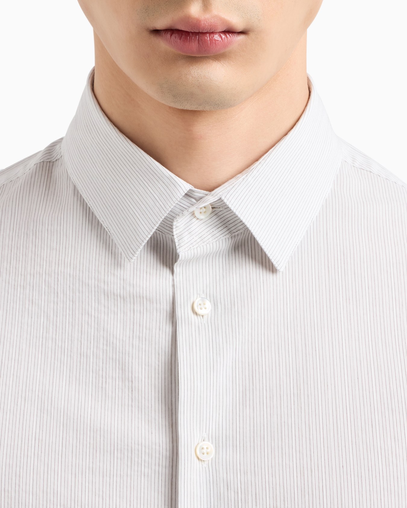 Regular-fit stretch-cotton shirt Slide 4