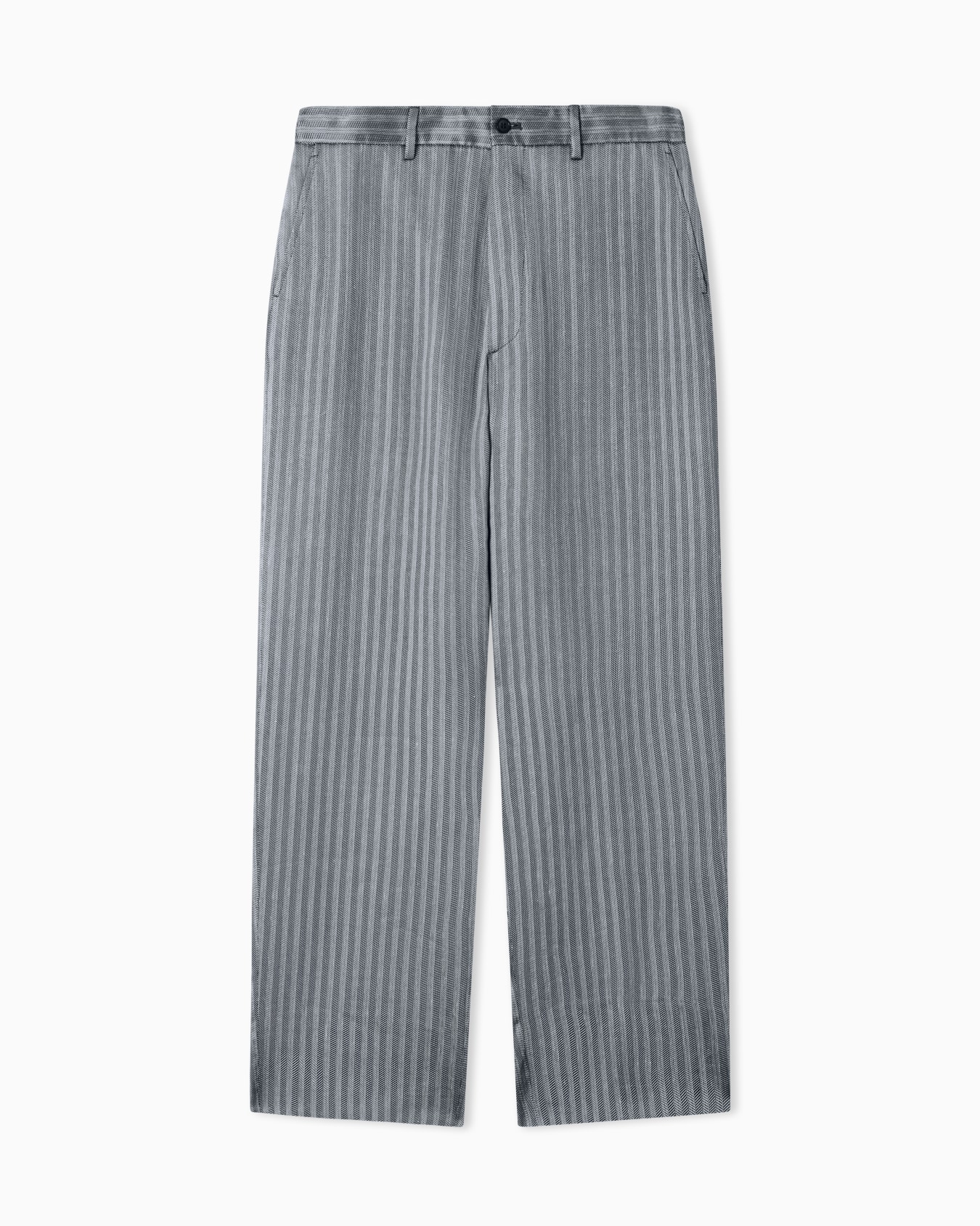 ASV ノータックパンツ ビスコース／リネン／シルク スライドする 0