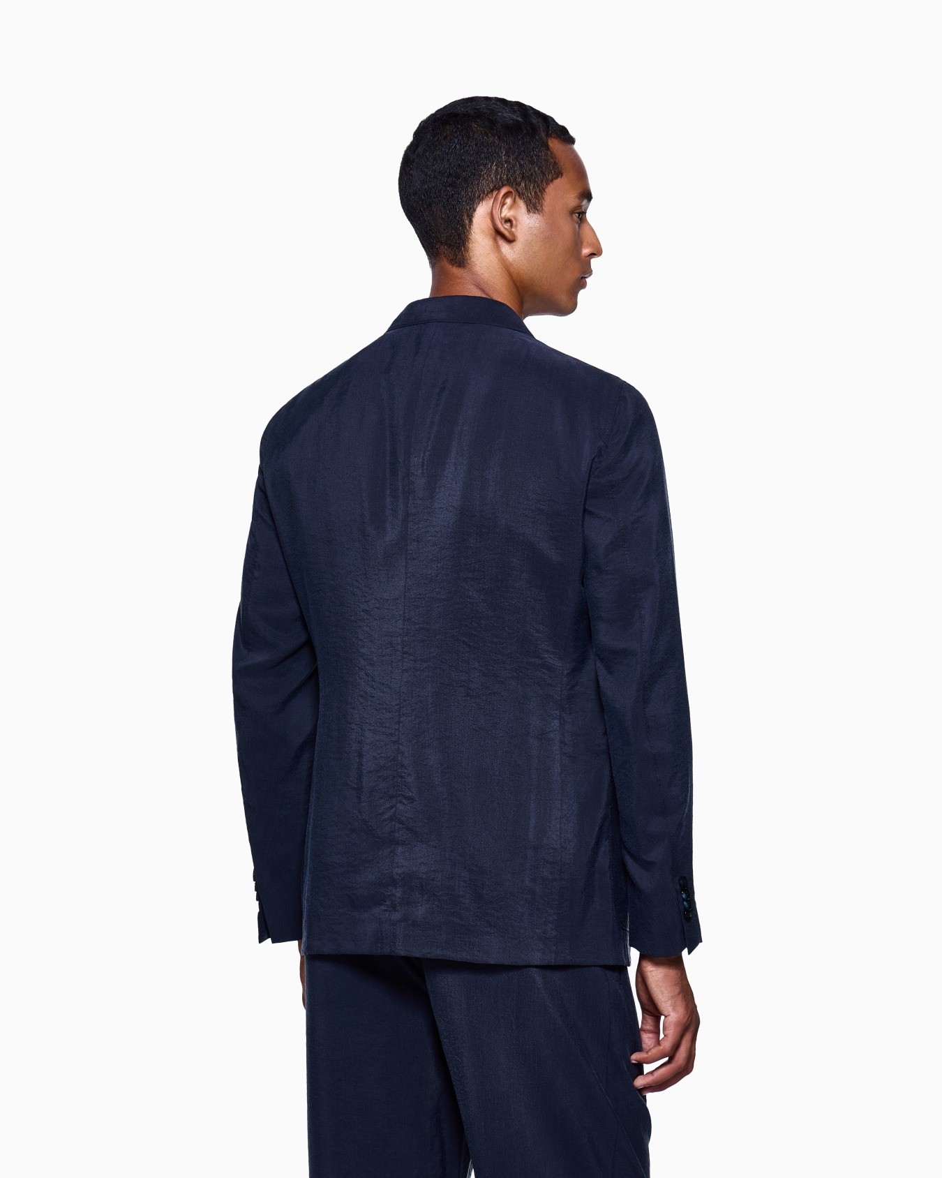 ASV Upton Line single-breasted jacket in washed silk Slide 5