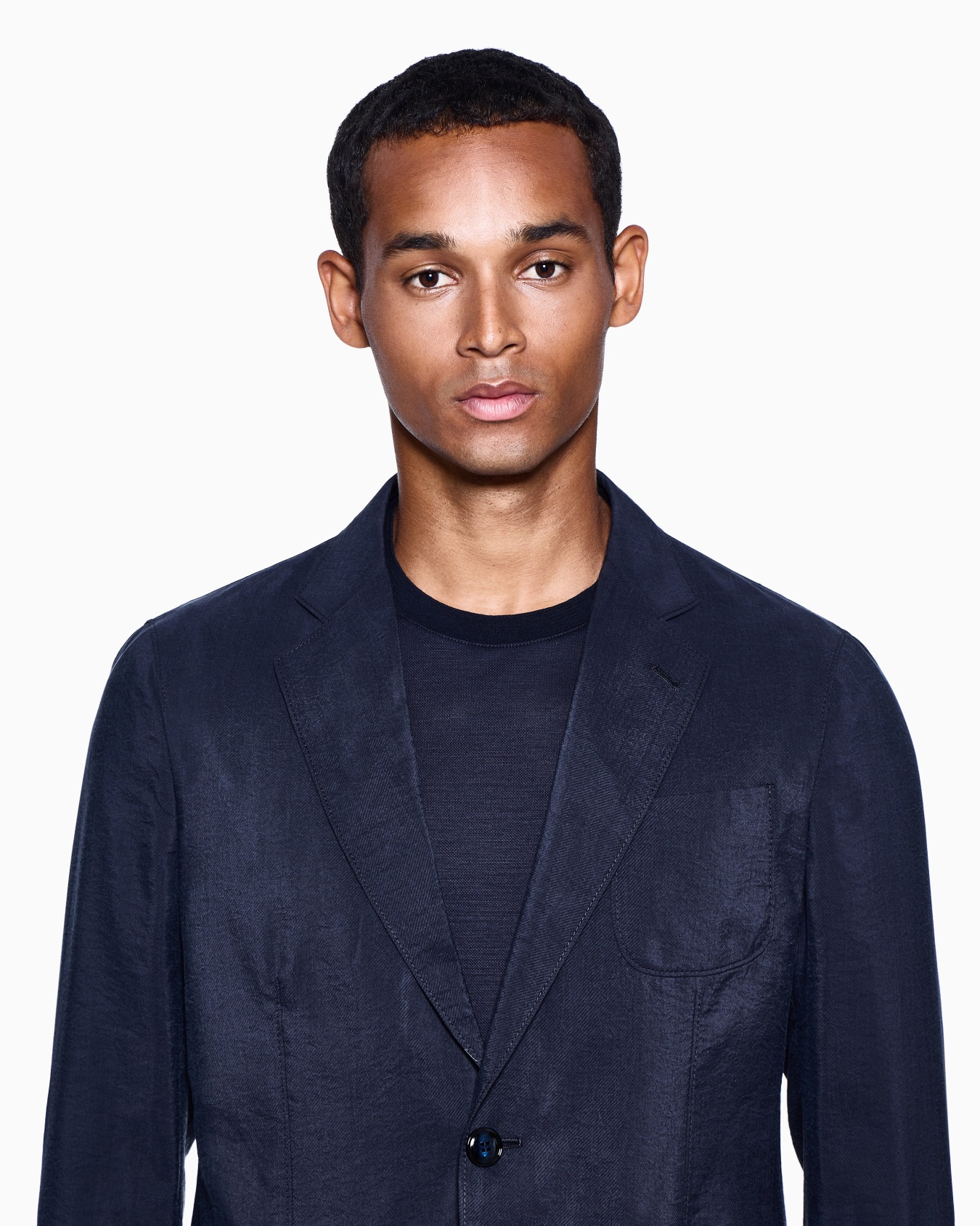ASV Upton Line single-breasted jacket in washed silk Slide 6