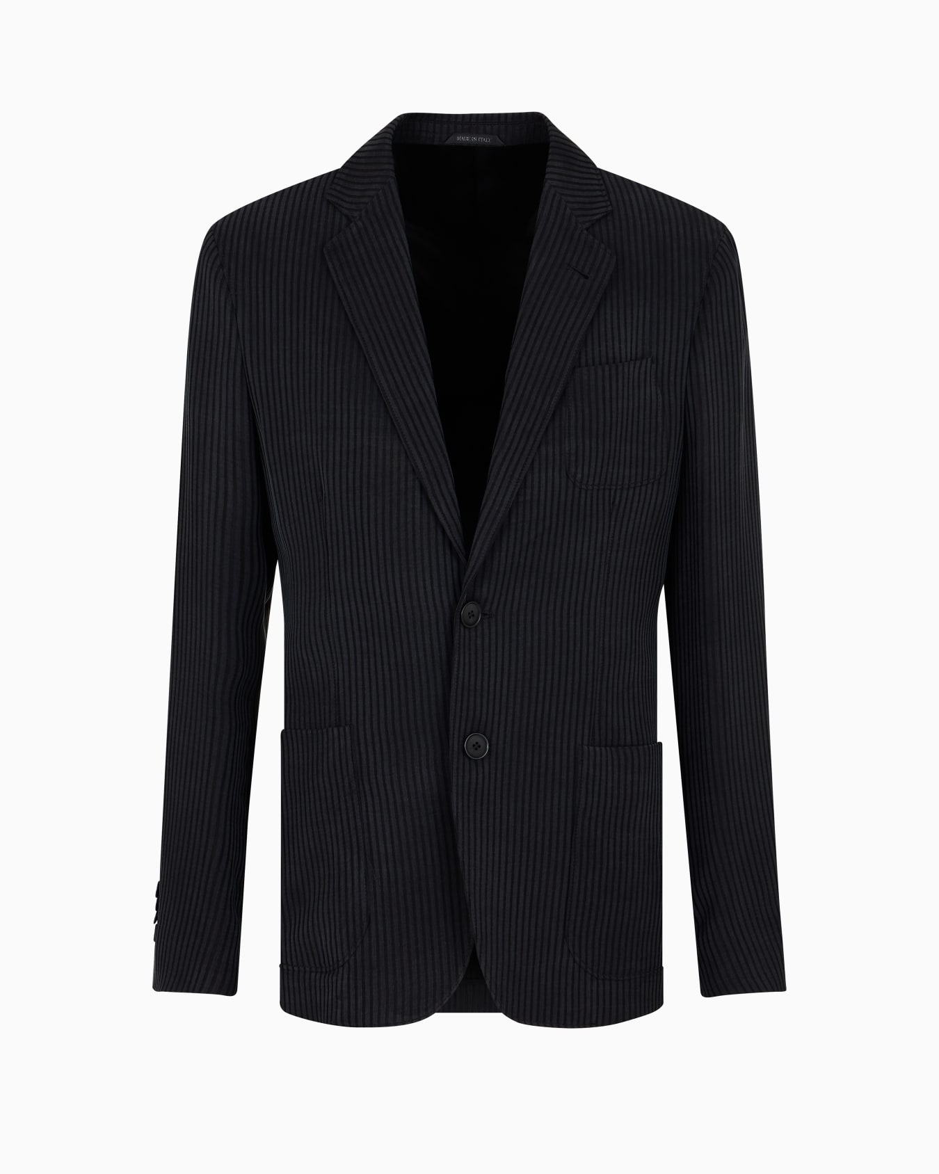 Upton line single-breasted cupro jacket Slide 0