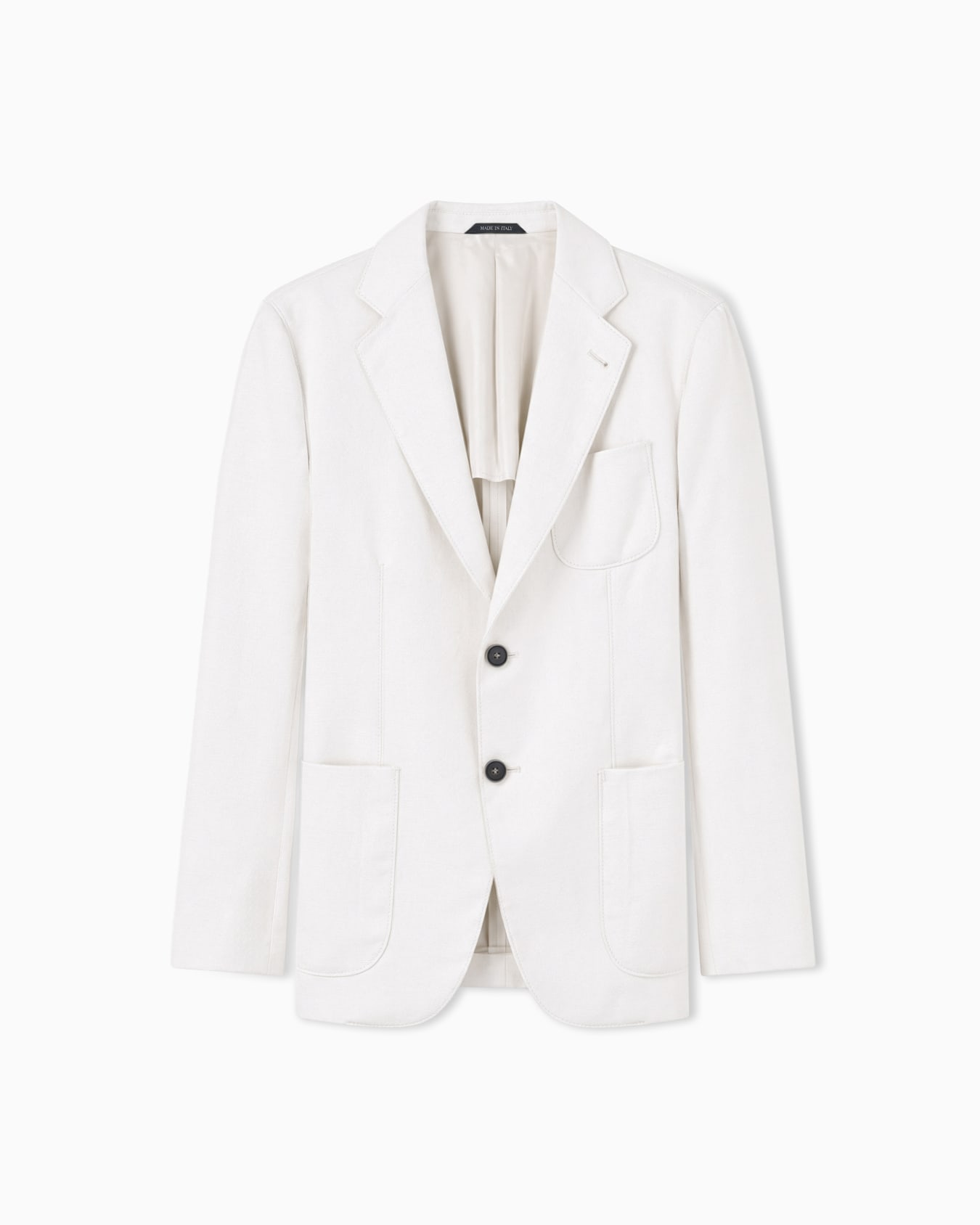 Chaqueta de la línea Upton de abotonadura sencilla en tela de lino Diapositiva 0