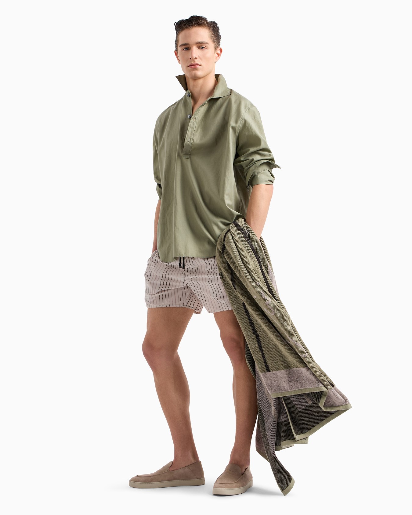ASV Poloshirt aus Baumwolle und Seide Folie 3