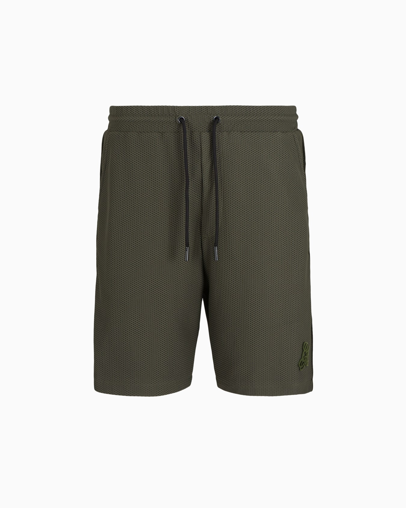 Bermuda shorts in technical waffle fabric Slide 0