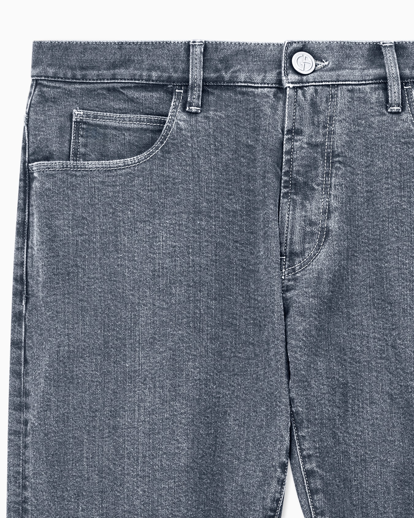 Five-pocket, regular-fit trousers in ASV cotton and modal Slide 4