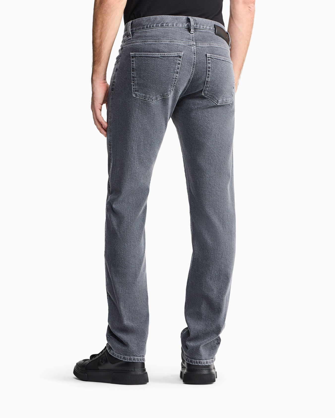 Five-pocket, regular-fit trousers in ASV cotton and modal Slide 5