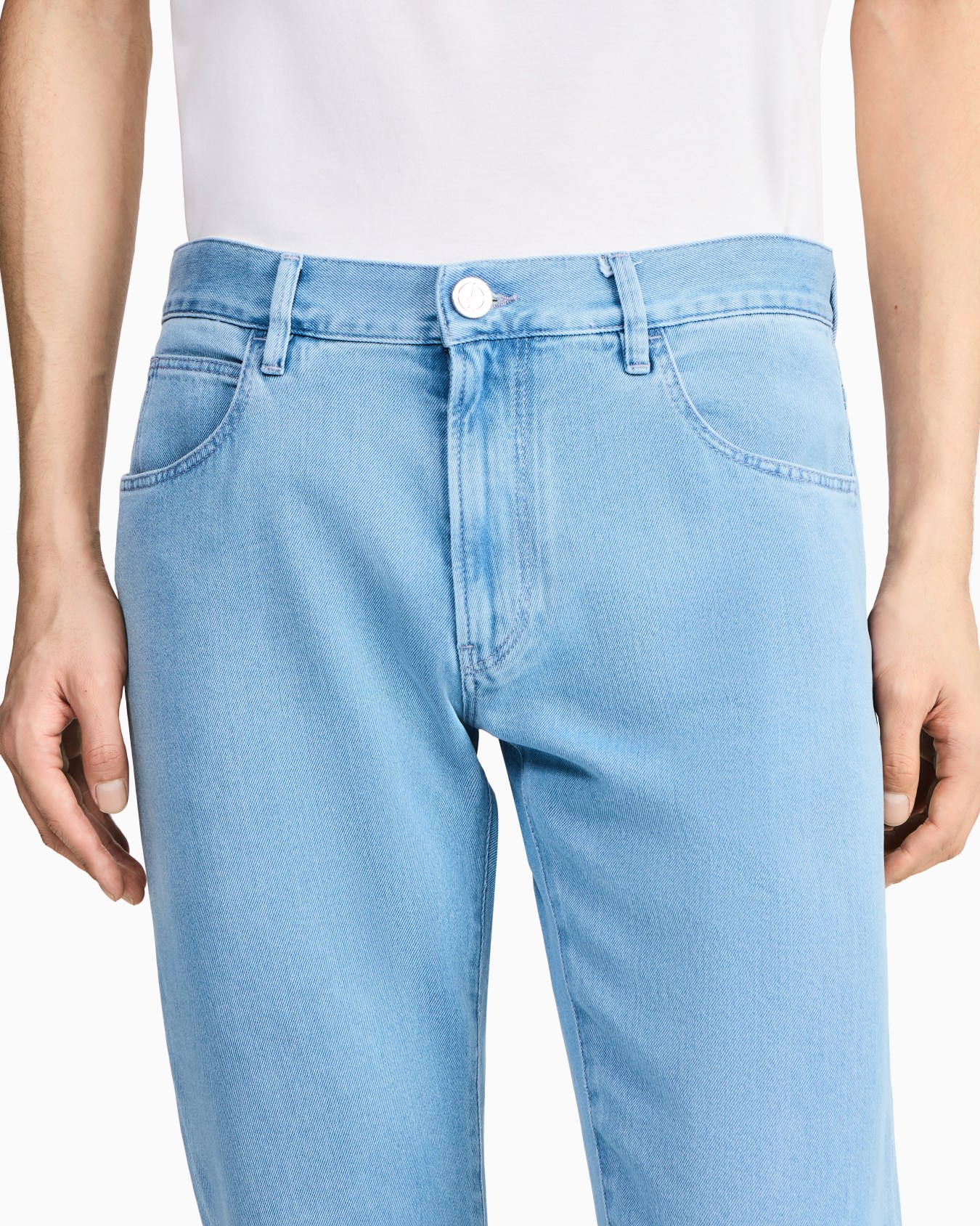 Jeans en denim de coton Diapositive 4