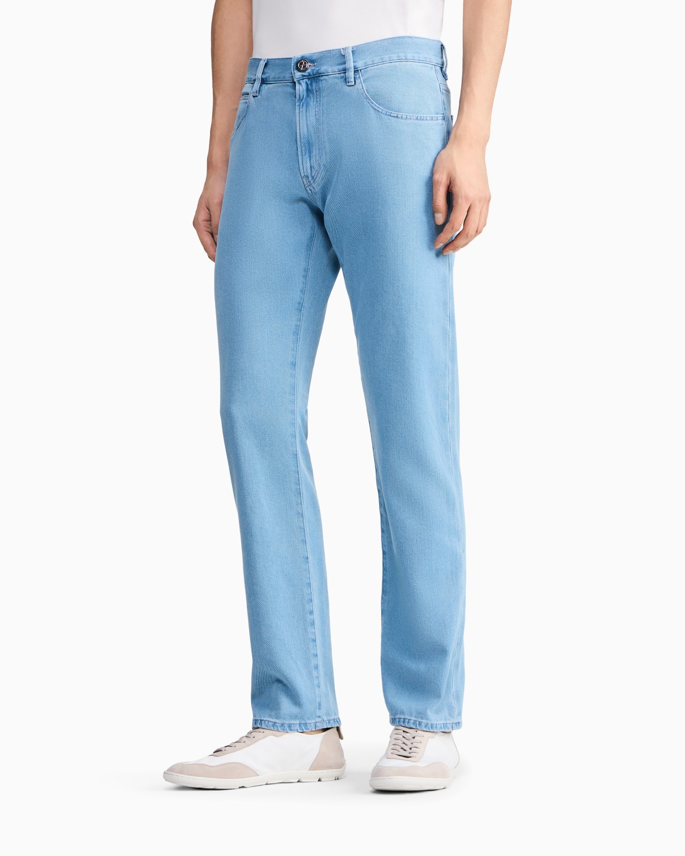 Jeans en denim de coton Diapositive 3