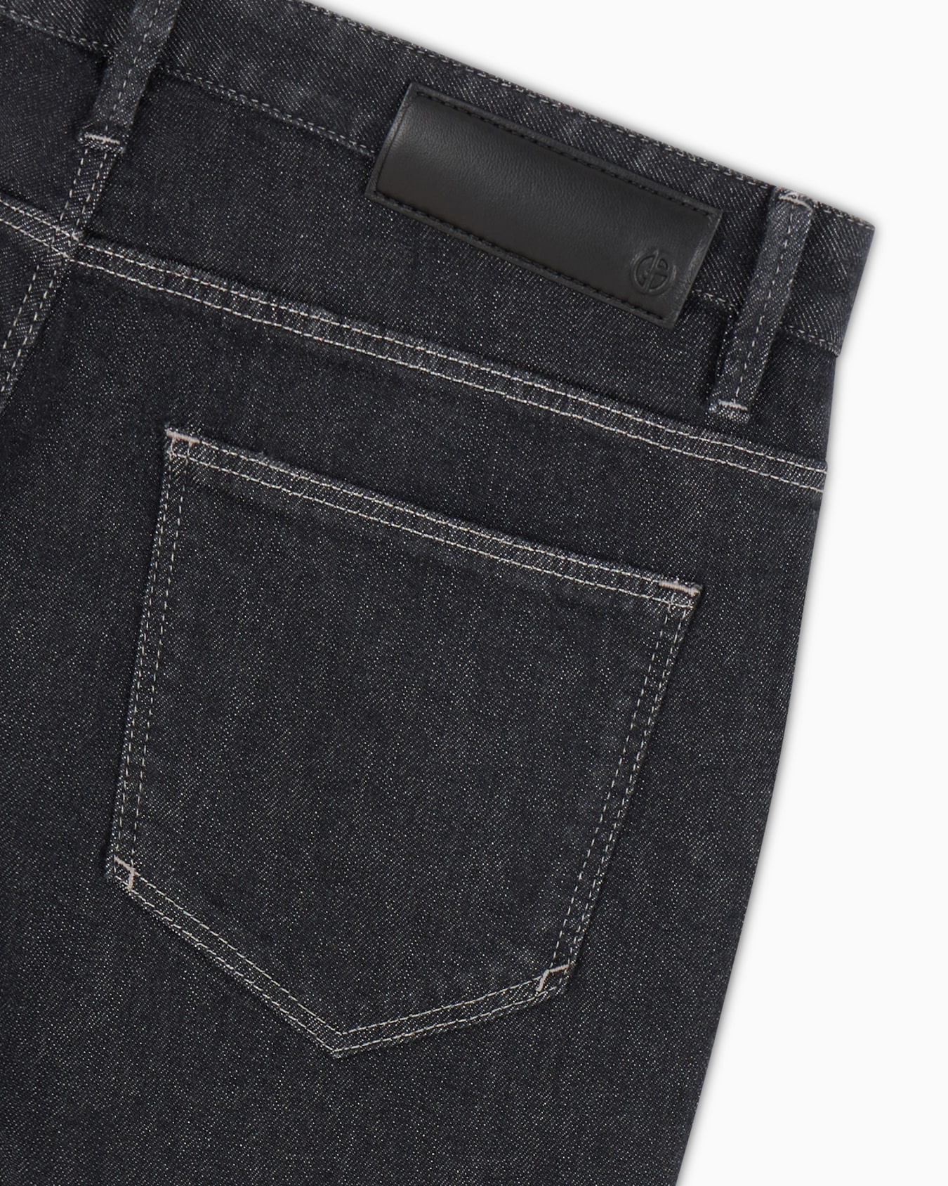 Five-pocket, slim-fit, stretch cotton-denim trousers Slide 5