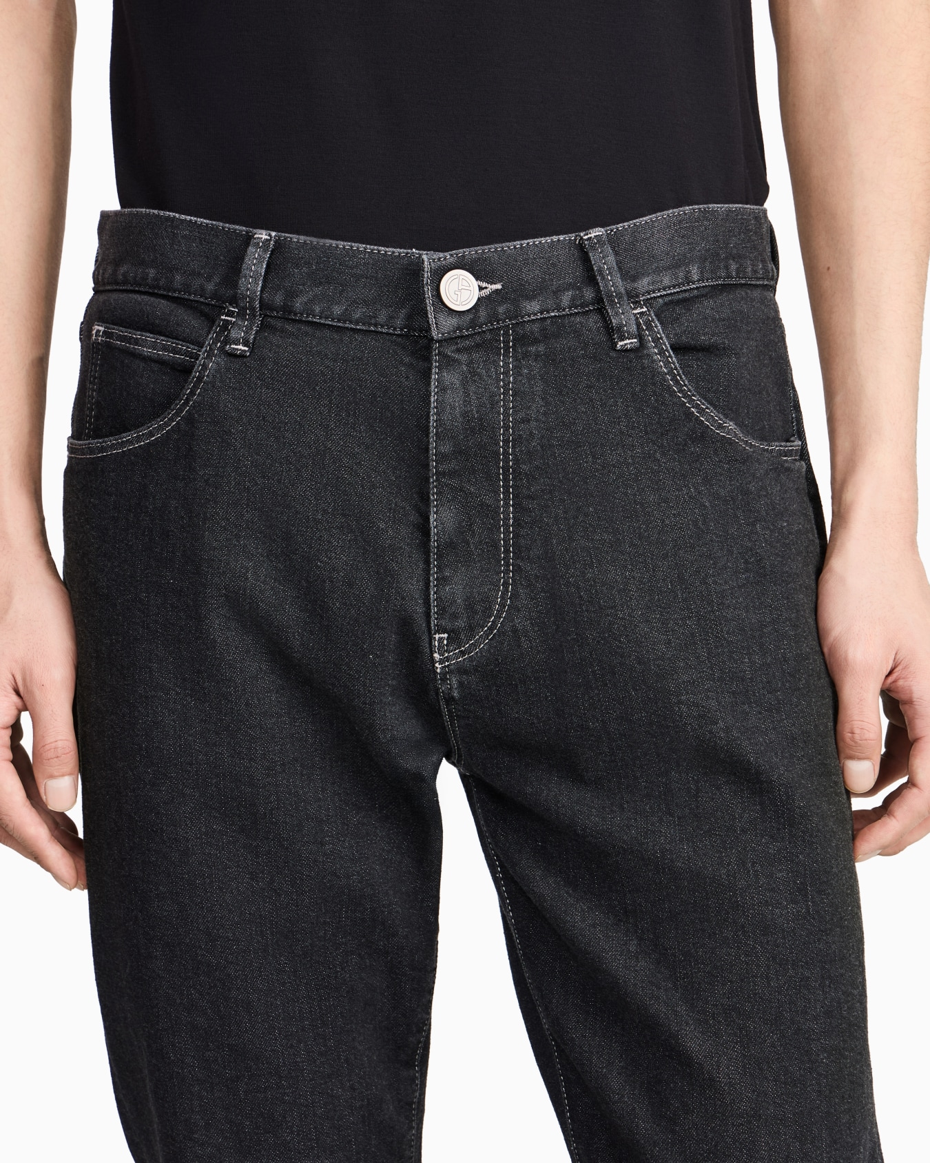 ASV Five-Pocket-Jeans in Regular Fit aus Baumwolle und Modal Folie 4
