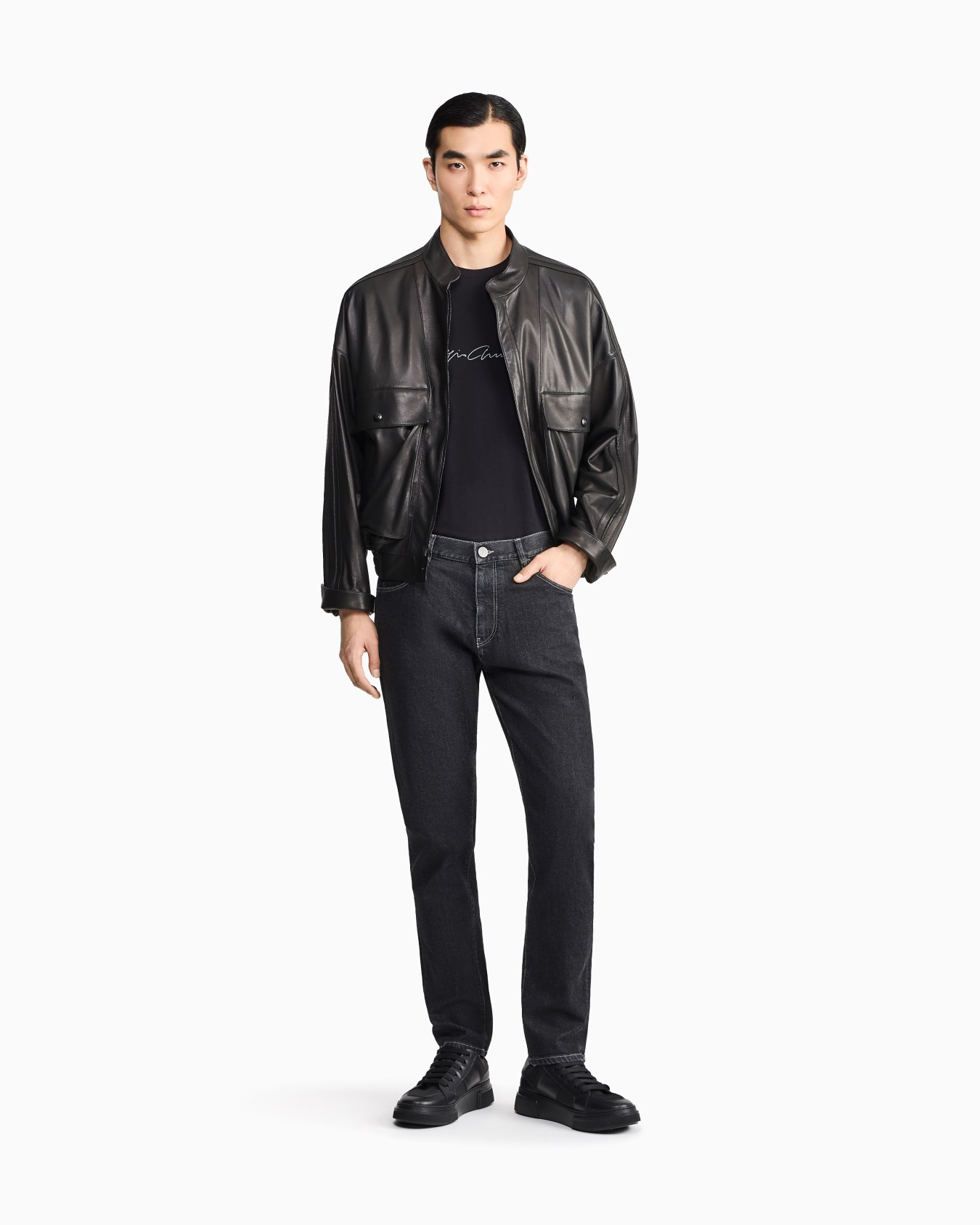 ASV Five-Pocket-Jeans in Regular Fit aus Baumwolle und Modal Folie 1