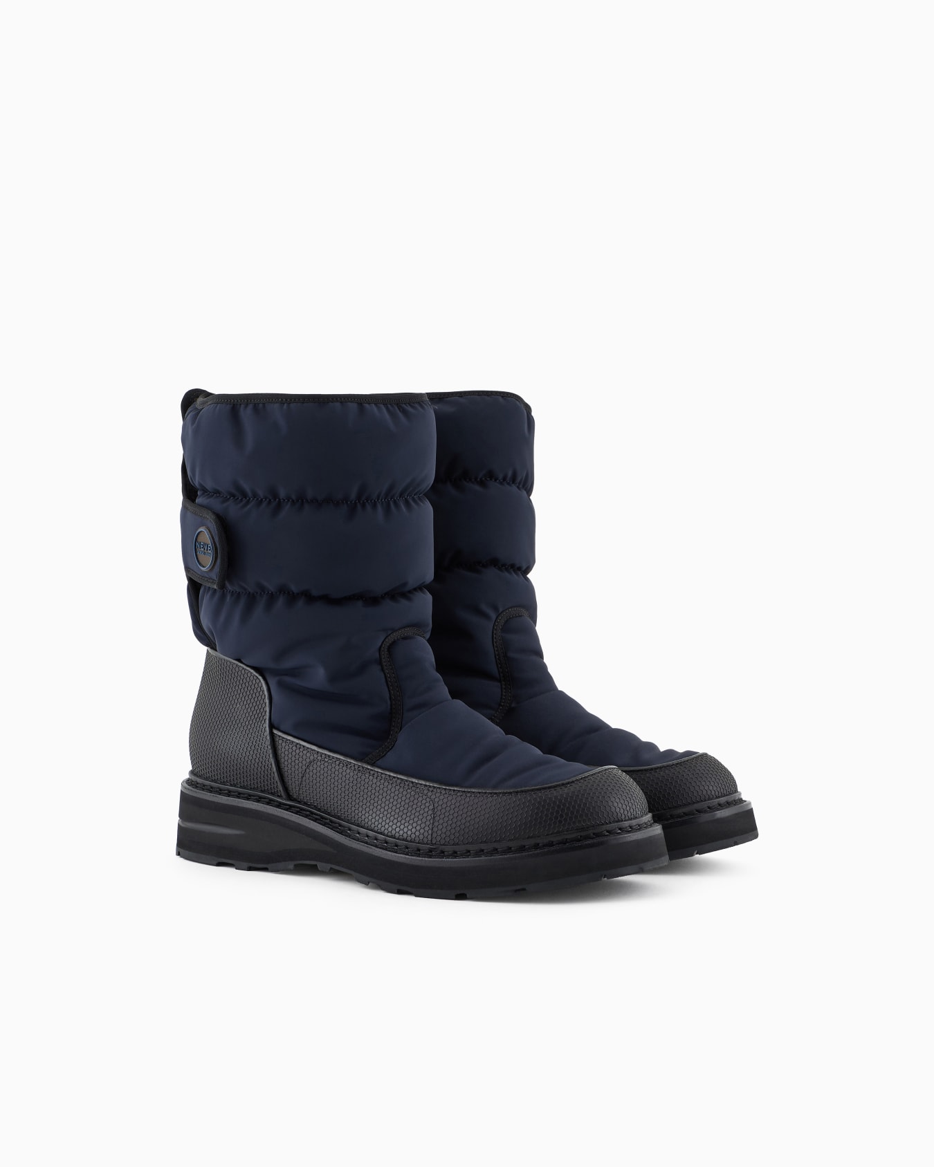 Giorgio Armani Neve Stivali in nylon imbottito gommato Slide 1