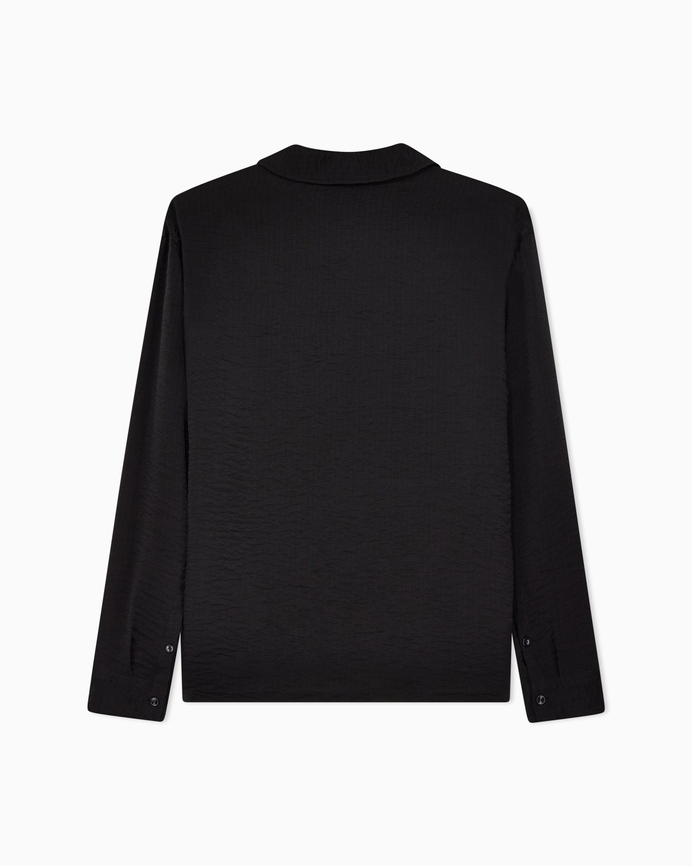 Cupro-Poloshirt in Jacquard-Stoff-Verarbeitung Folie 3