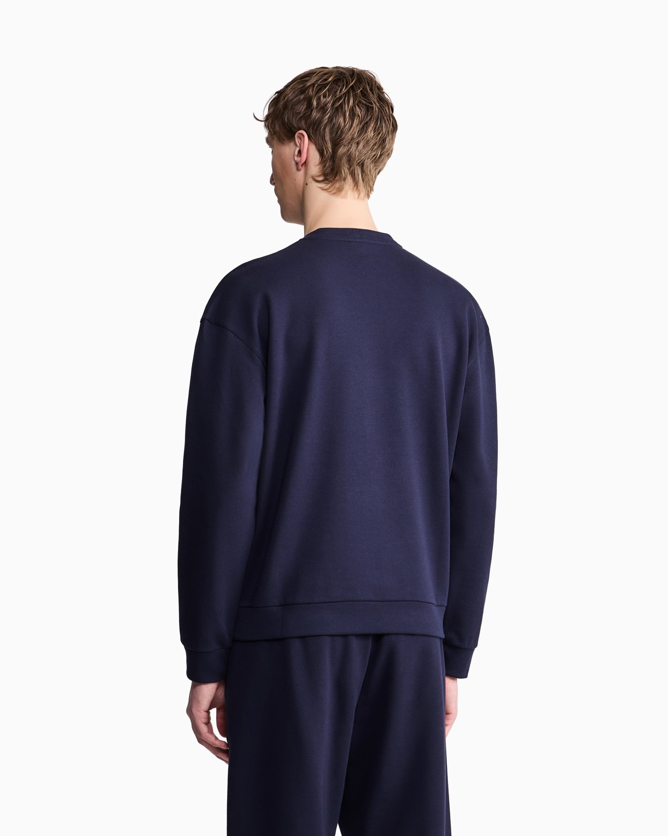 Felpa girocollo in cotone e cashmere Slide 6