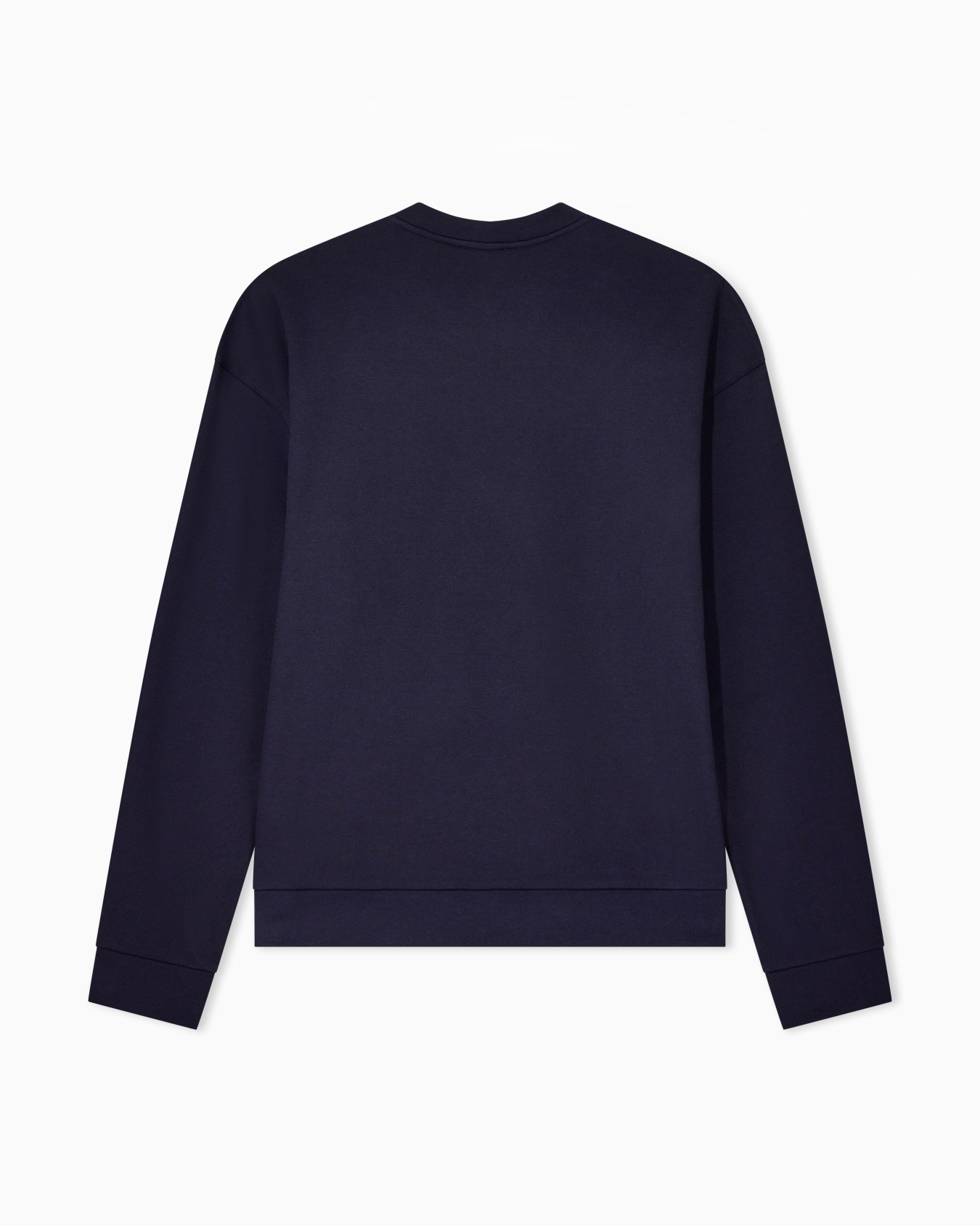 Cotton and cashmere crew-neck sweatshirt Slide 3
