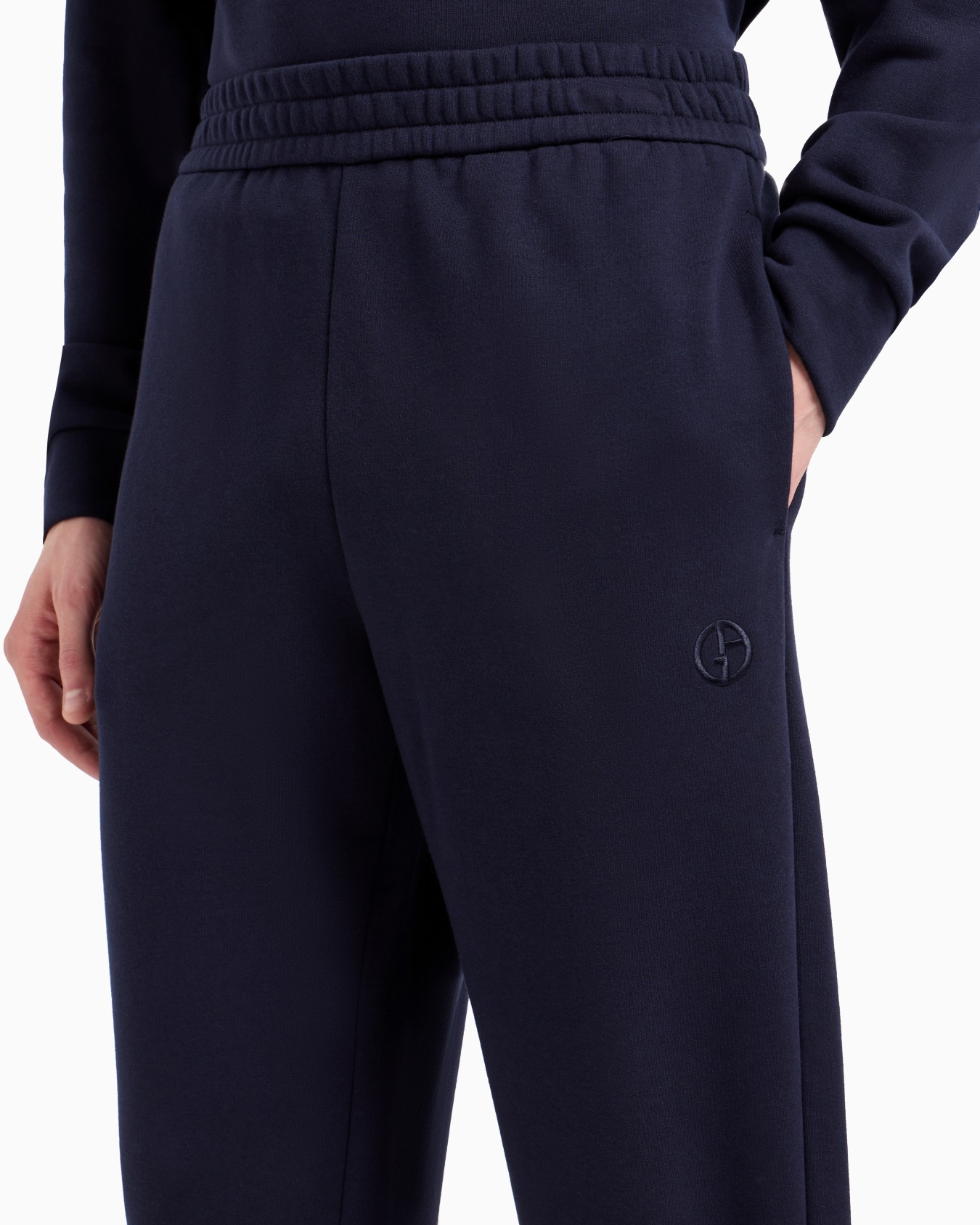 Cotton and cashmere joggers Slide 5