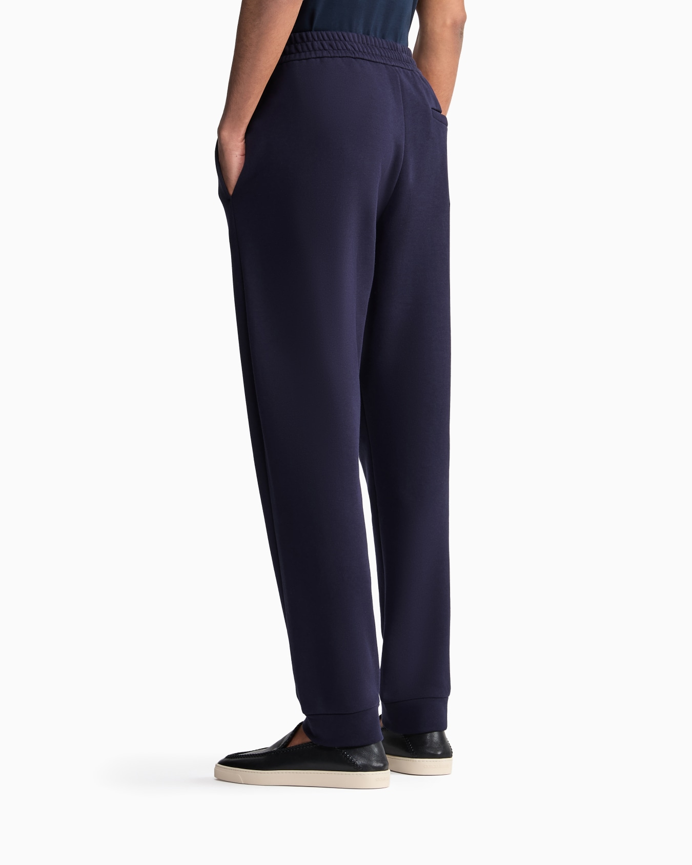 Cotton and cashmere joggers Slide 6