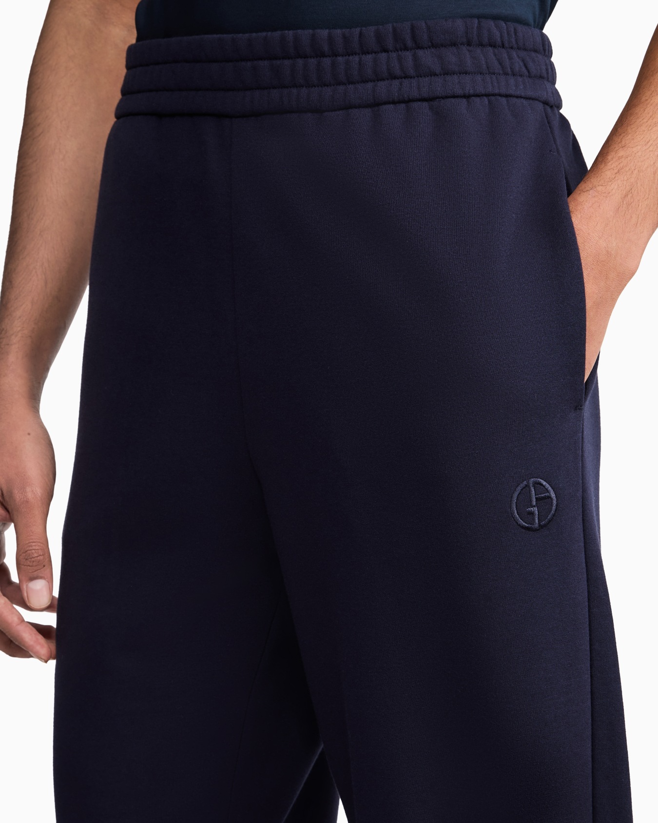 Cotton and cashmere joggers Slide 7