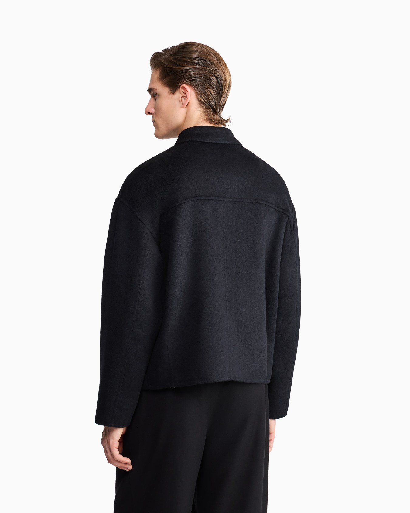Double cashmere cloth blouson Slide 5