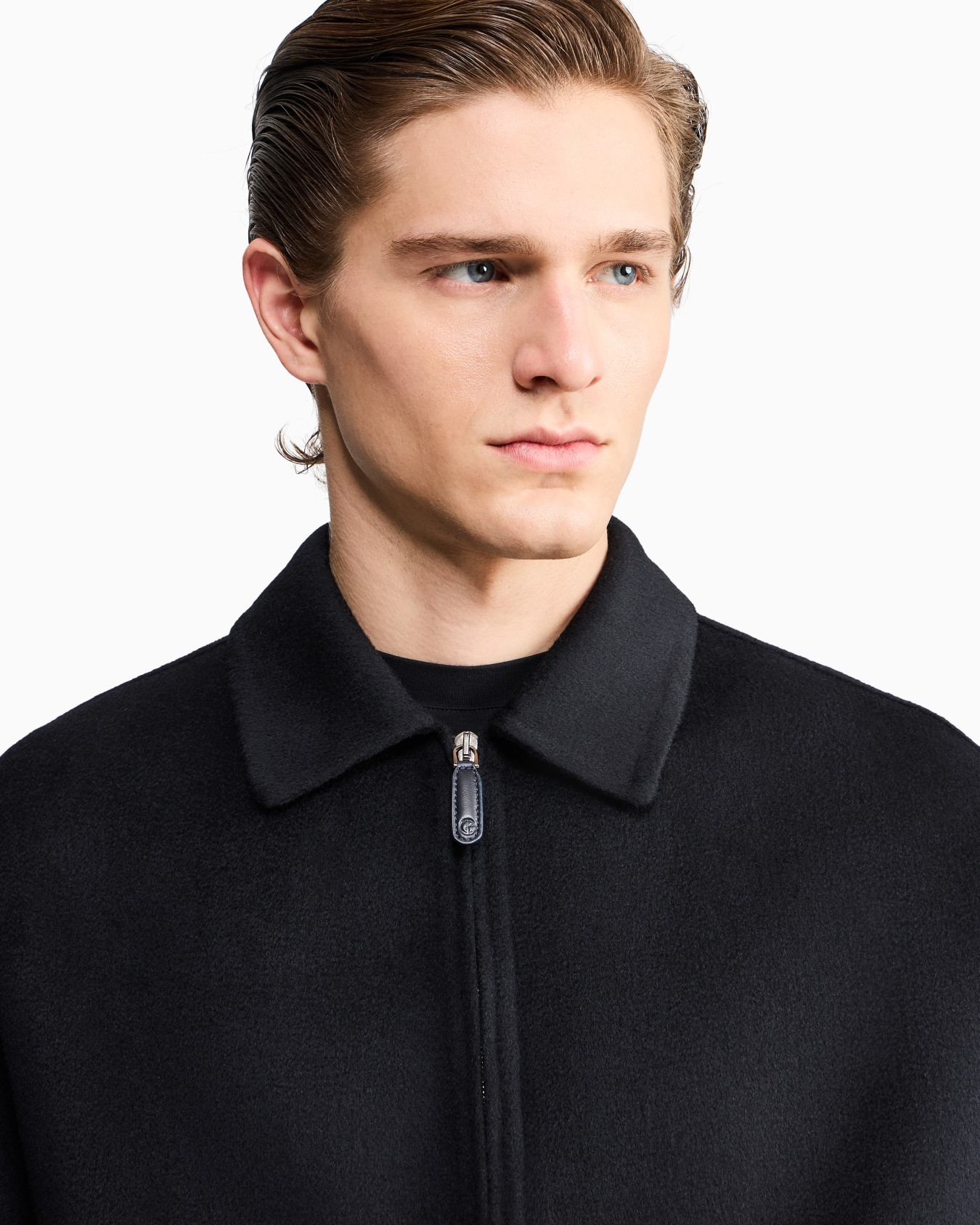 Double cashmere cloth blouson Slide 6