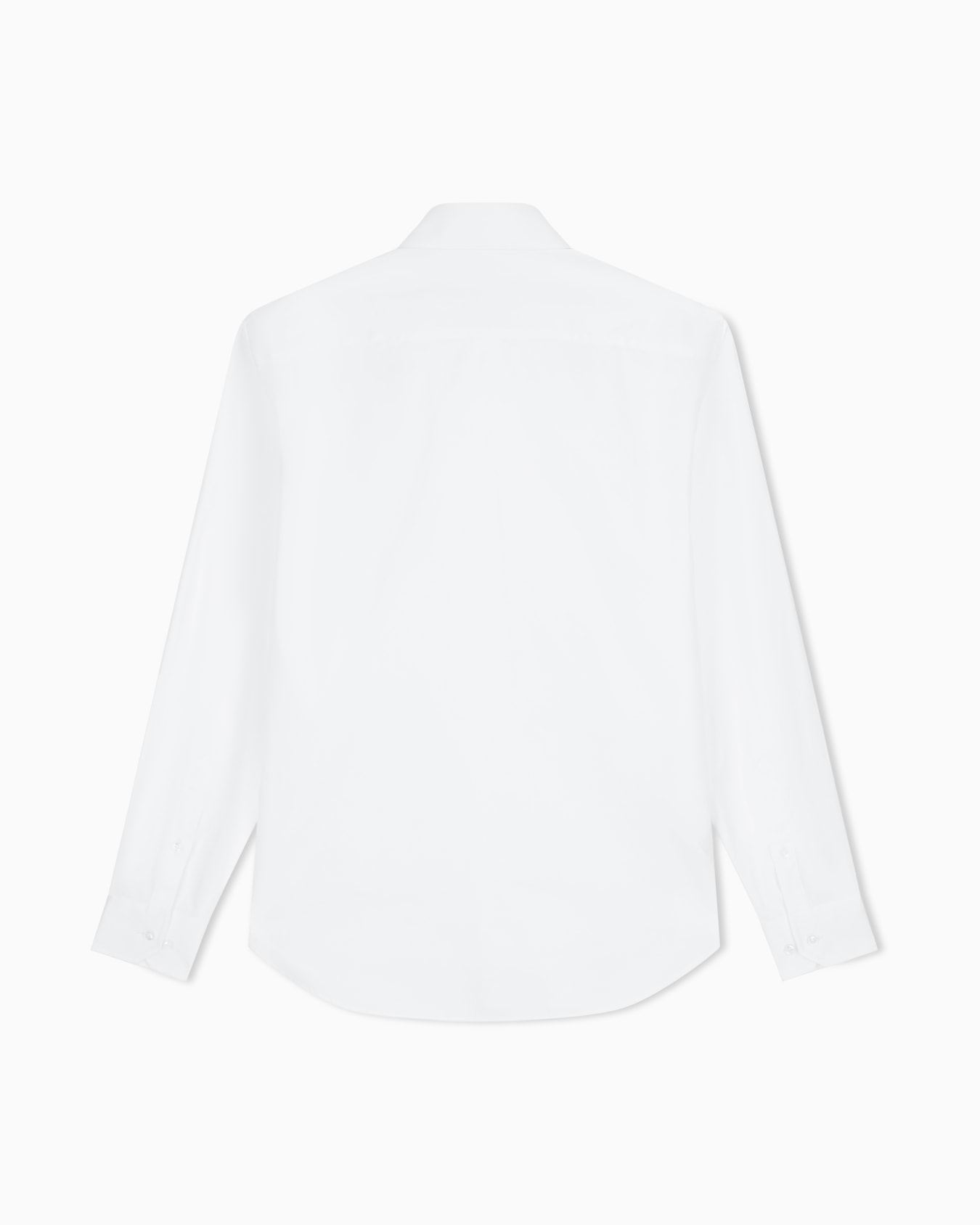 Chemise coupe classique en sergé de coton Diapositive 2