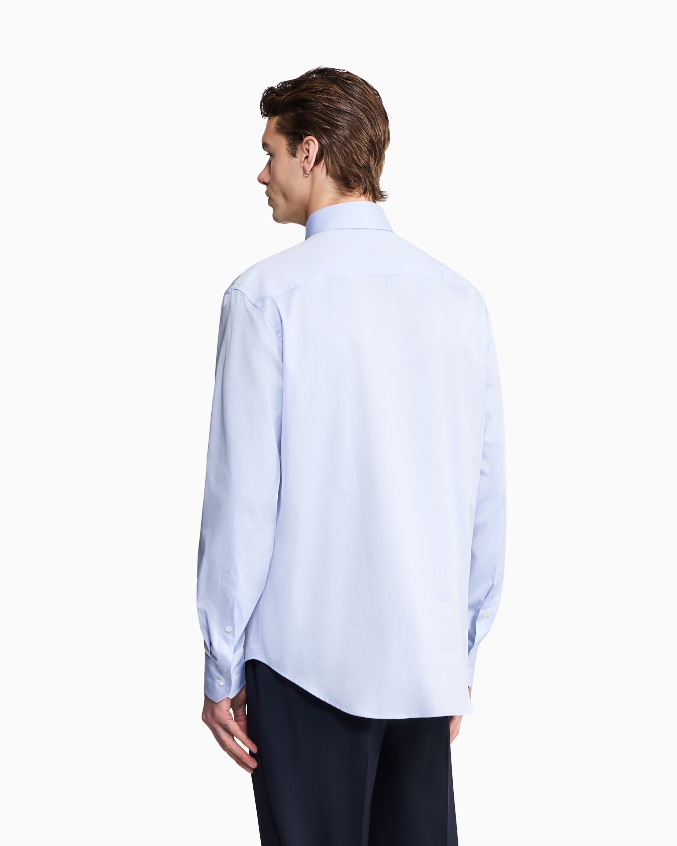 Regular-fit shirt in cotton twill Slide 5