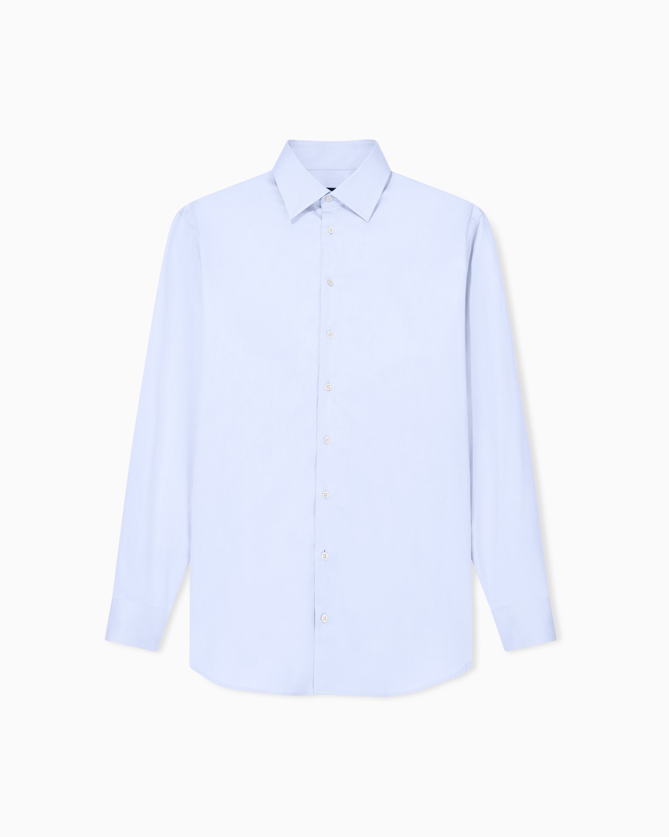 Regular-fit shirt in cotton twill Slide 0