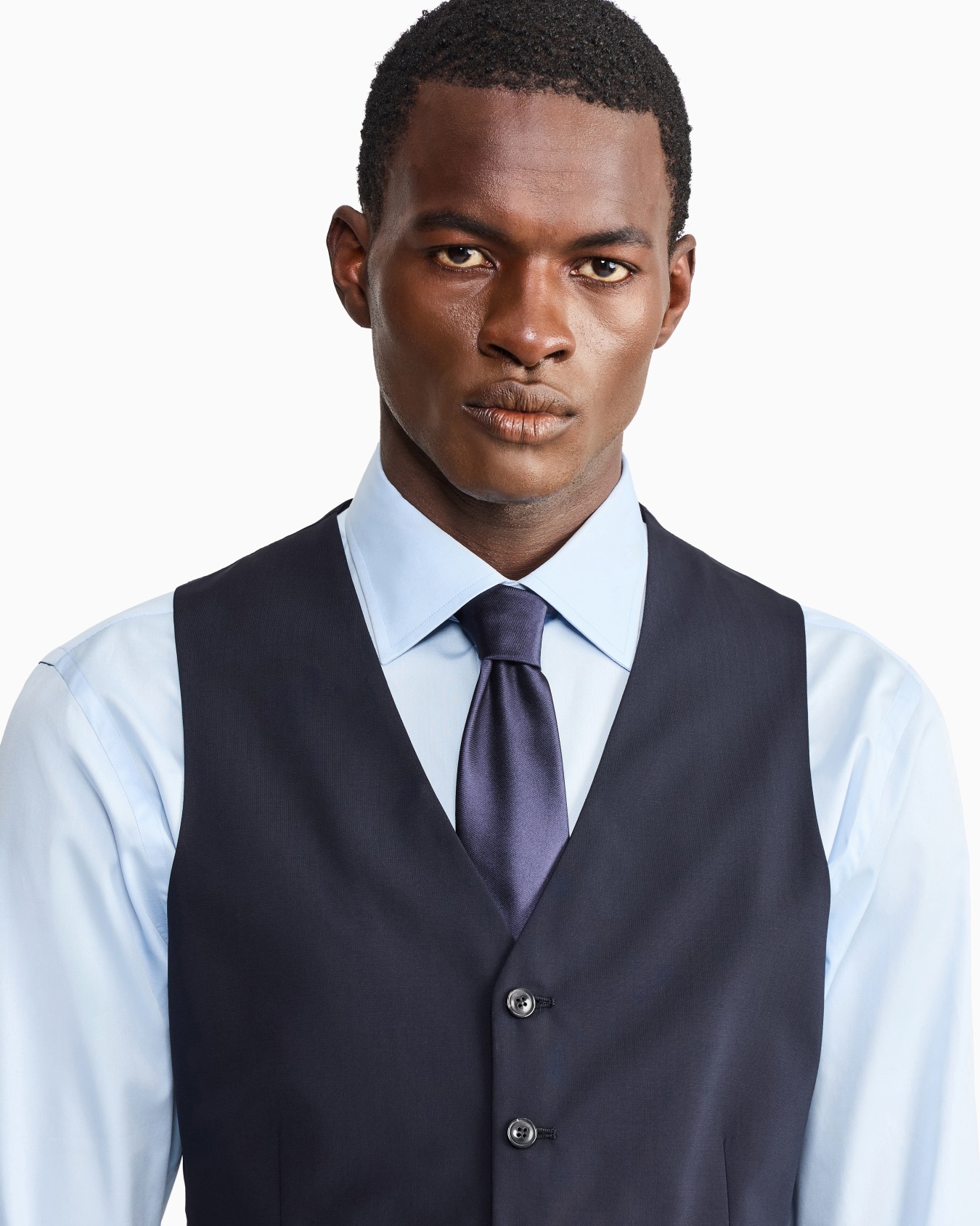 Regular-fit shirt in luxury cotton twill Slide 6