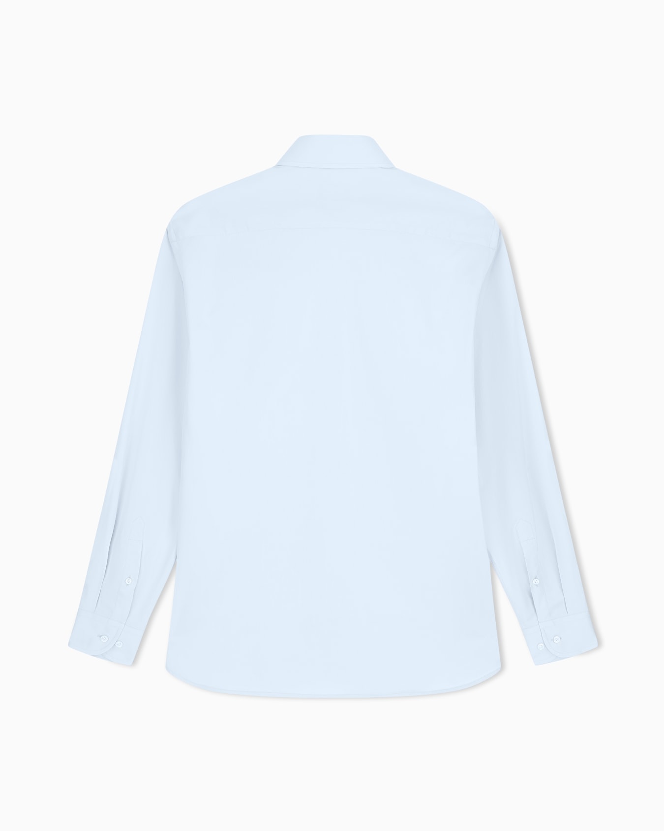 Regular-fit shirt in luxury cotton twill Slide 2