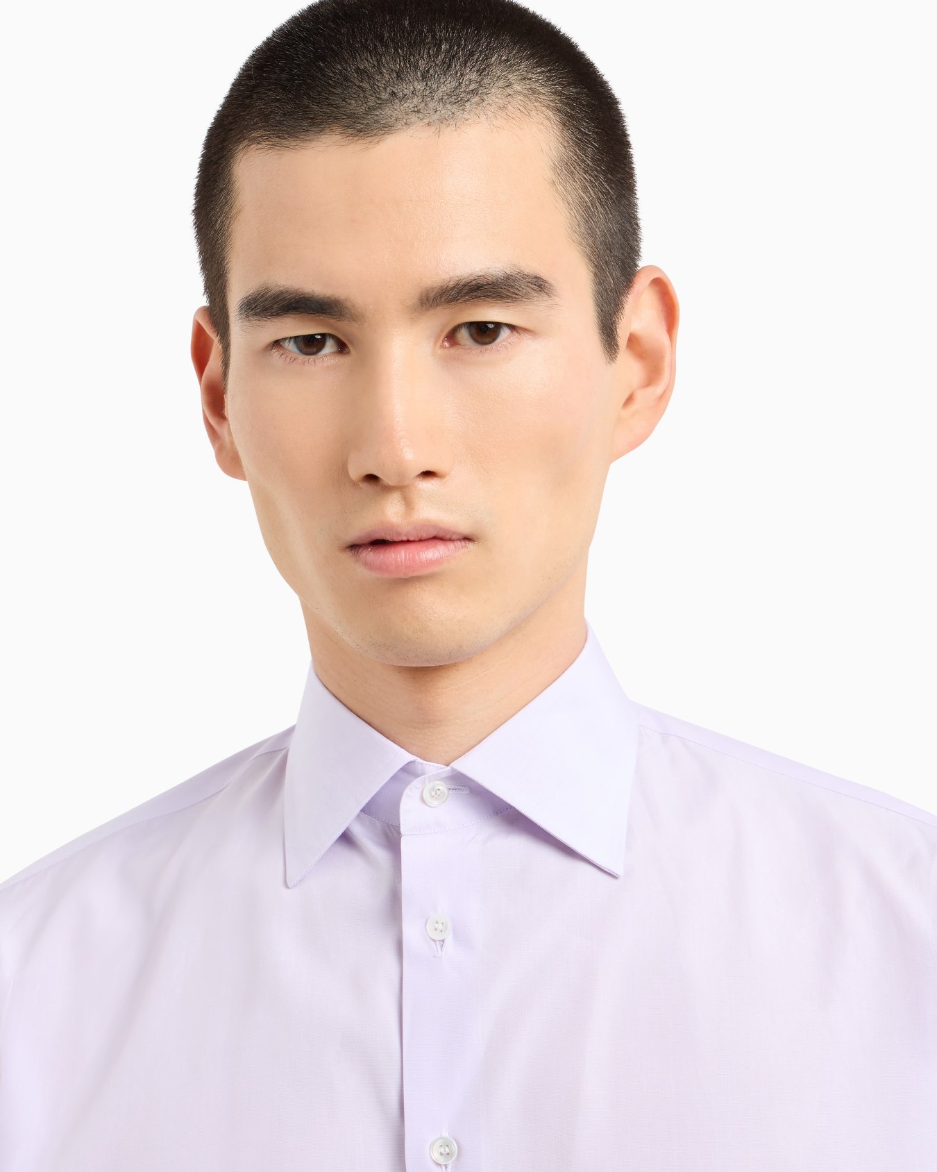 Regular-fit luxury cotton shirt Slide 4