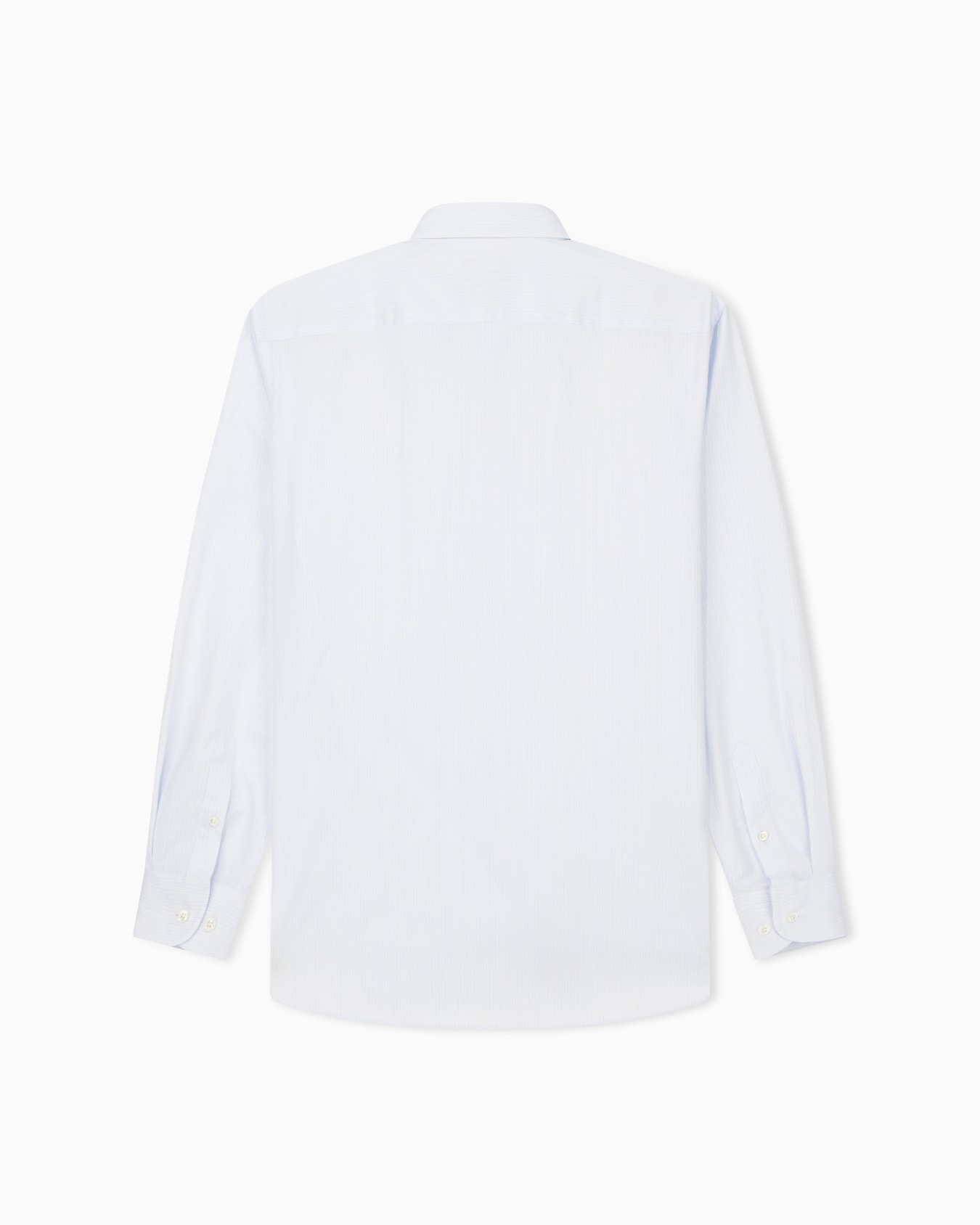 Regular-fit shirt in luxury striped cotton Slide 2