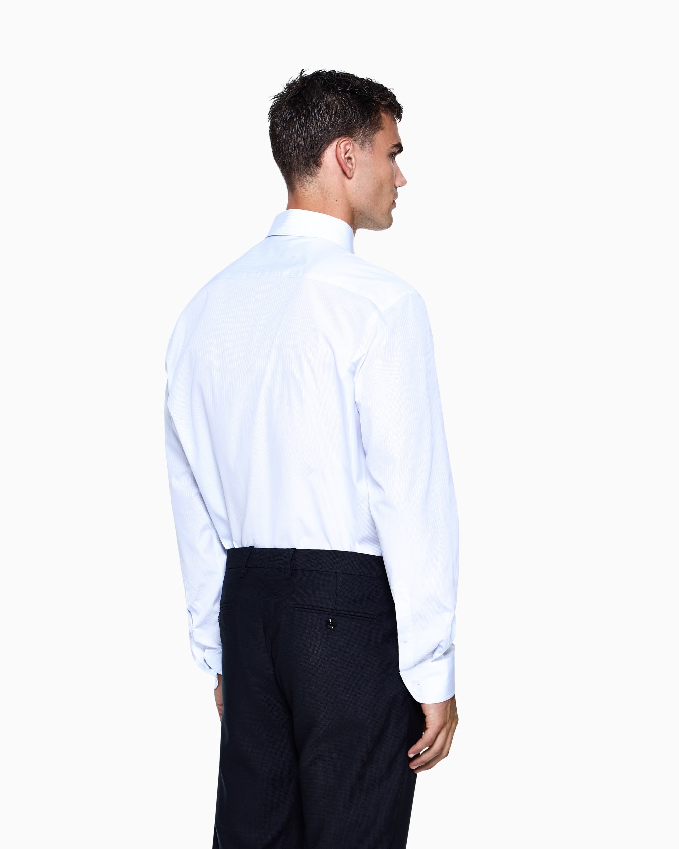 Hemd in Regular Fit aus Luxury-Baumwolle mit Streifen Folie 2