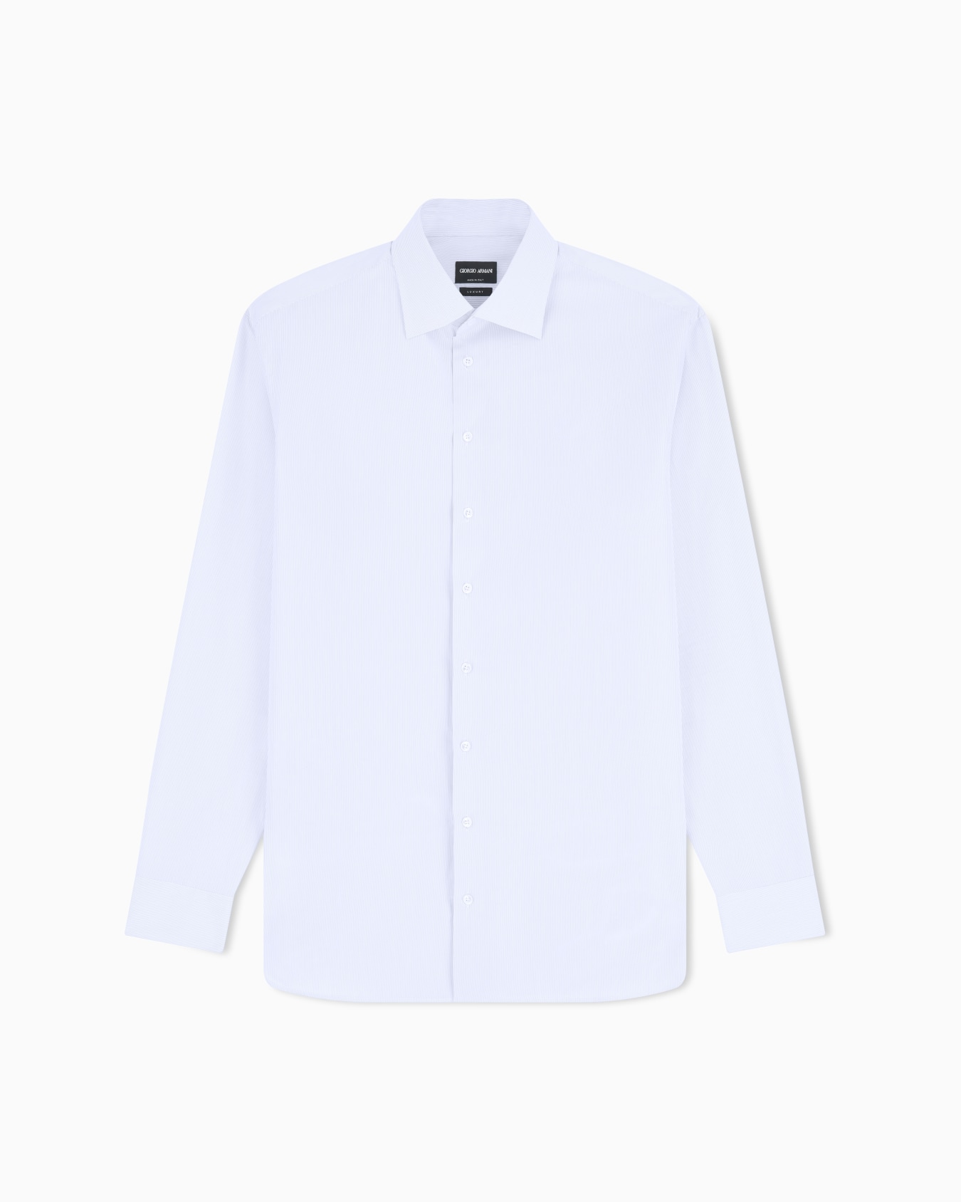 Hemd in Regular Fit aus Luxury-Baumwolle mit Streifen Folie 0