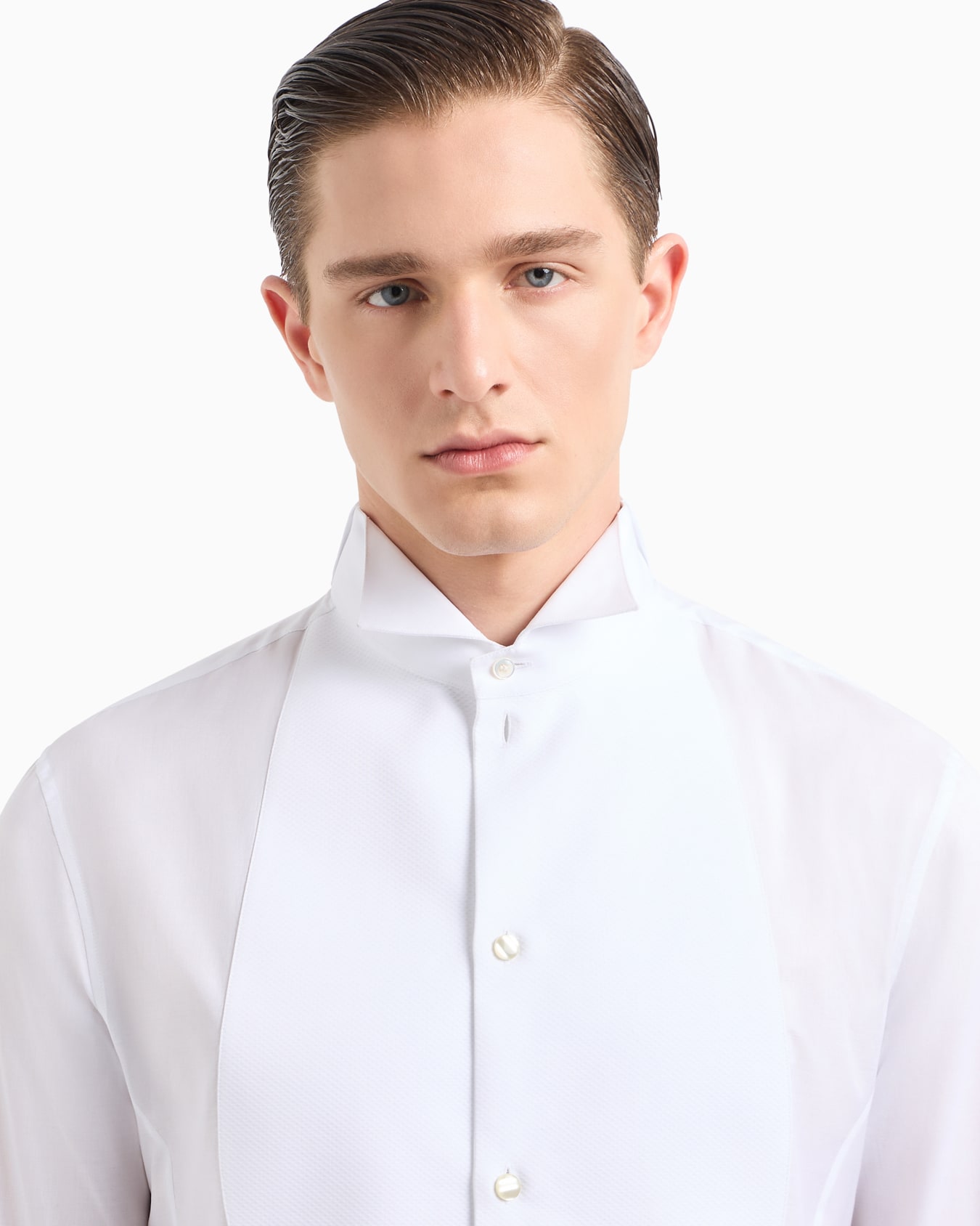 Cotton tuxedo shirt Slide 4