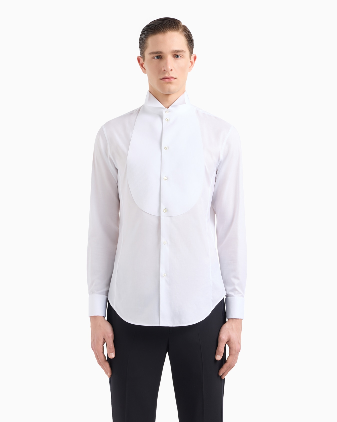 Cotton tuxedo shirt Slide 3