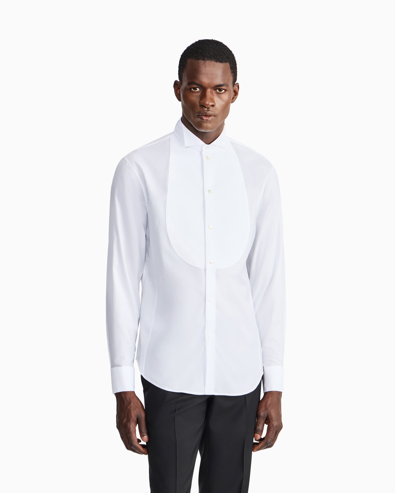 Cotton tuxedo shirt Slide 3