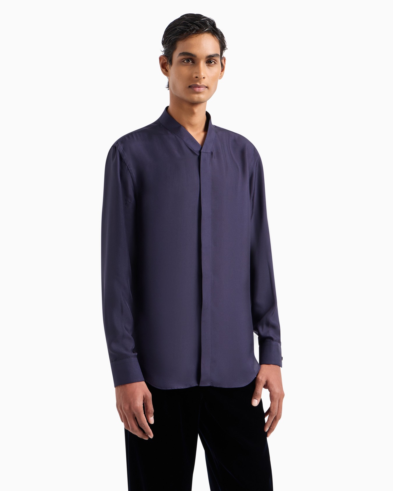 Giorgio's Regular Fit Hemd aus Seidentwill Folie 1