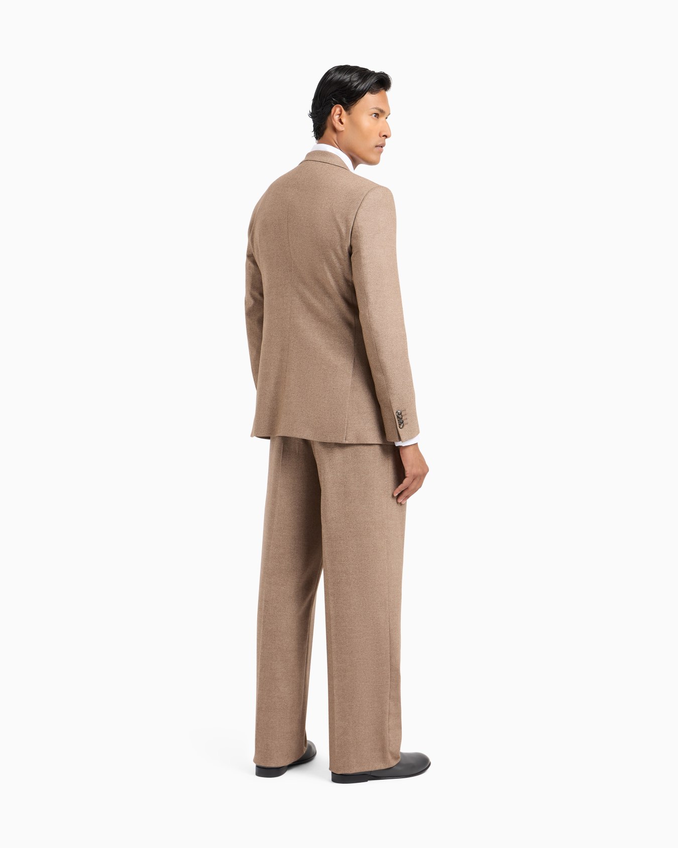 Royal Line double-breasted suit in stretch virgin wool and cashmere Slide 2