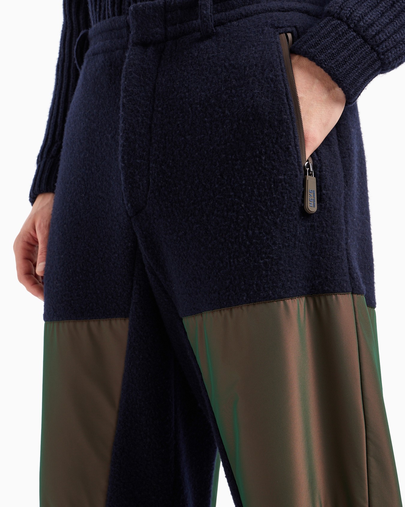 Giorgio Armani Neve wool and cashmere trousers Slide 5
