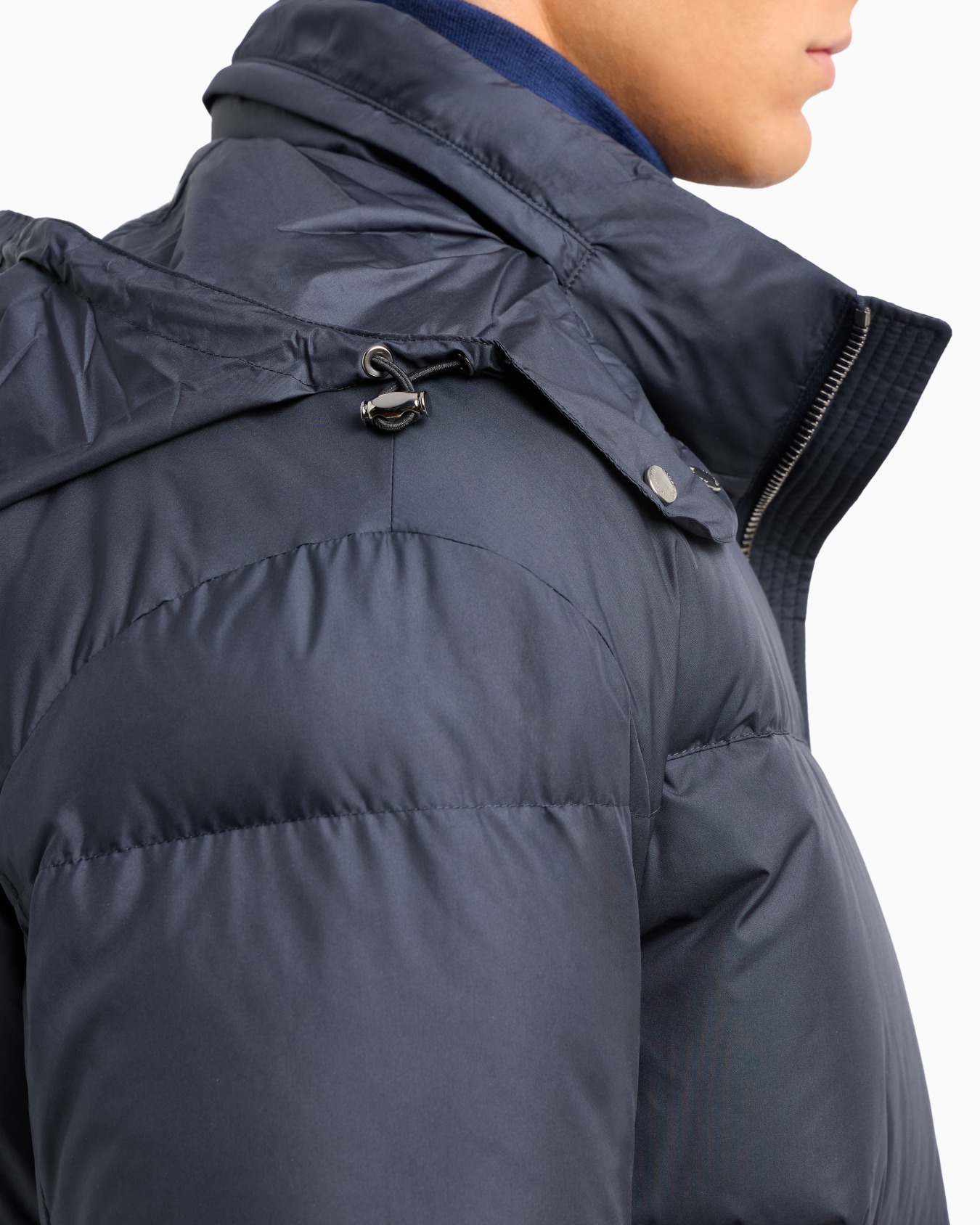 Bomber jacket with goose-down padding Slide 5