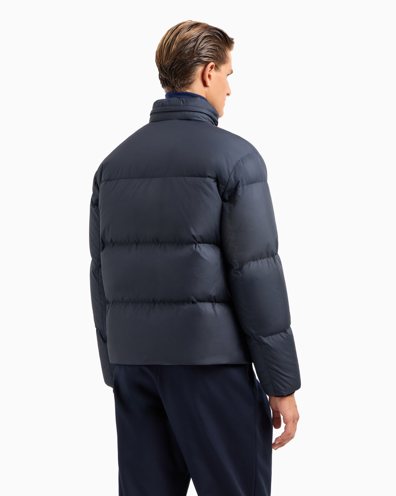 Bomber jacket with goose-down padding Slide 2
