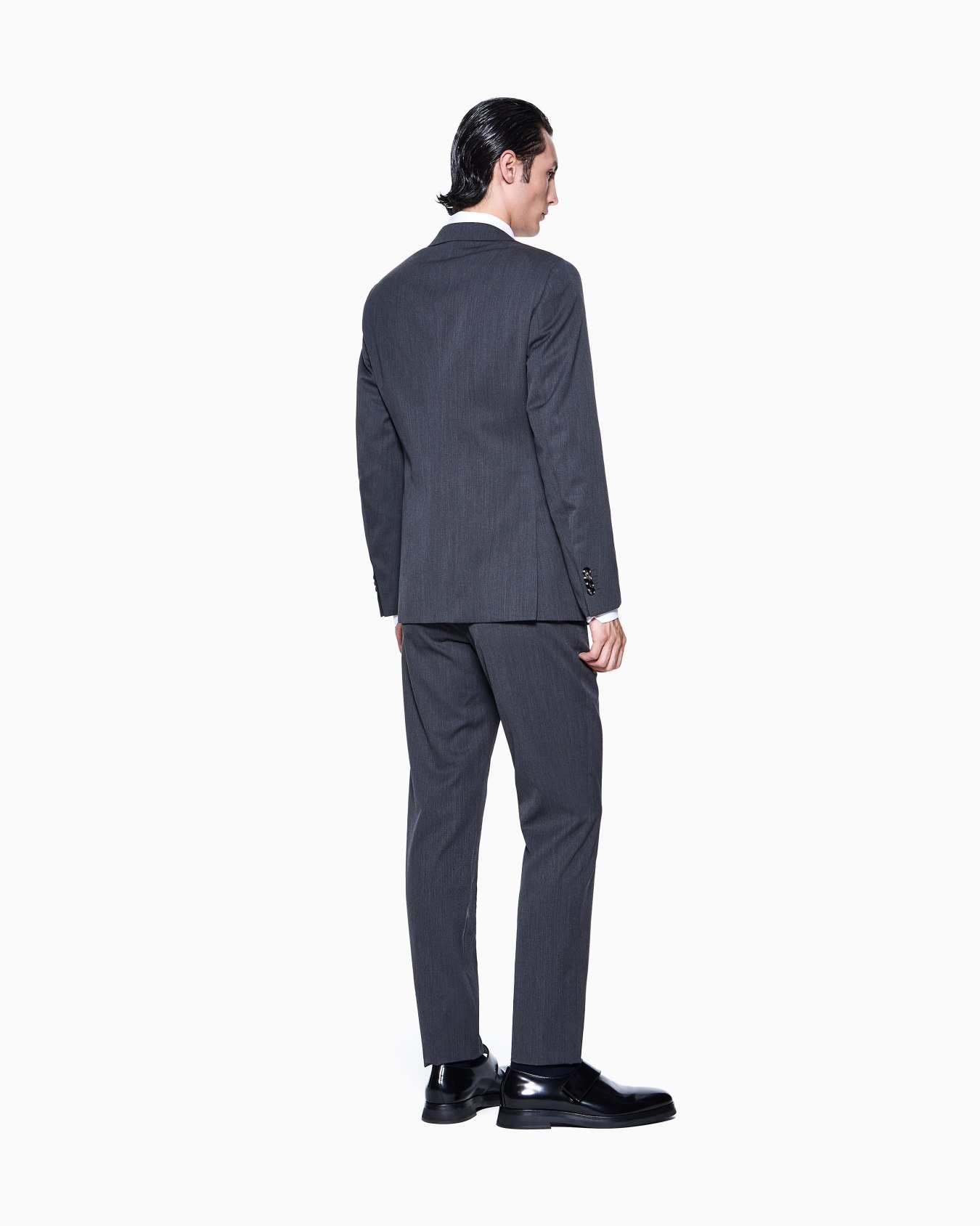 Soho Line single-breasted suit in wool twill Slide 2
