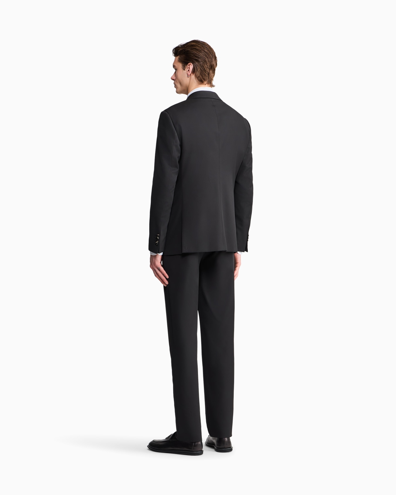 Costume à simple boutonnage gamme Soho en sergé de laine Diapositive 5