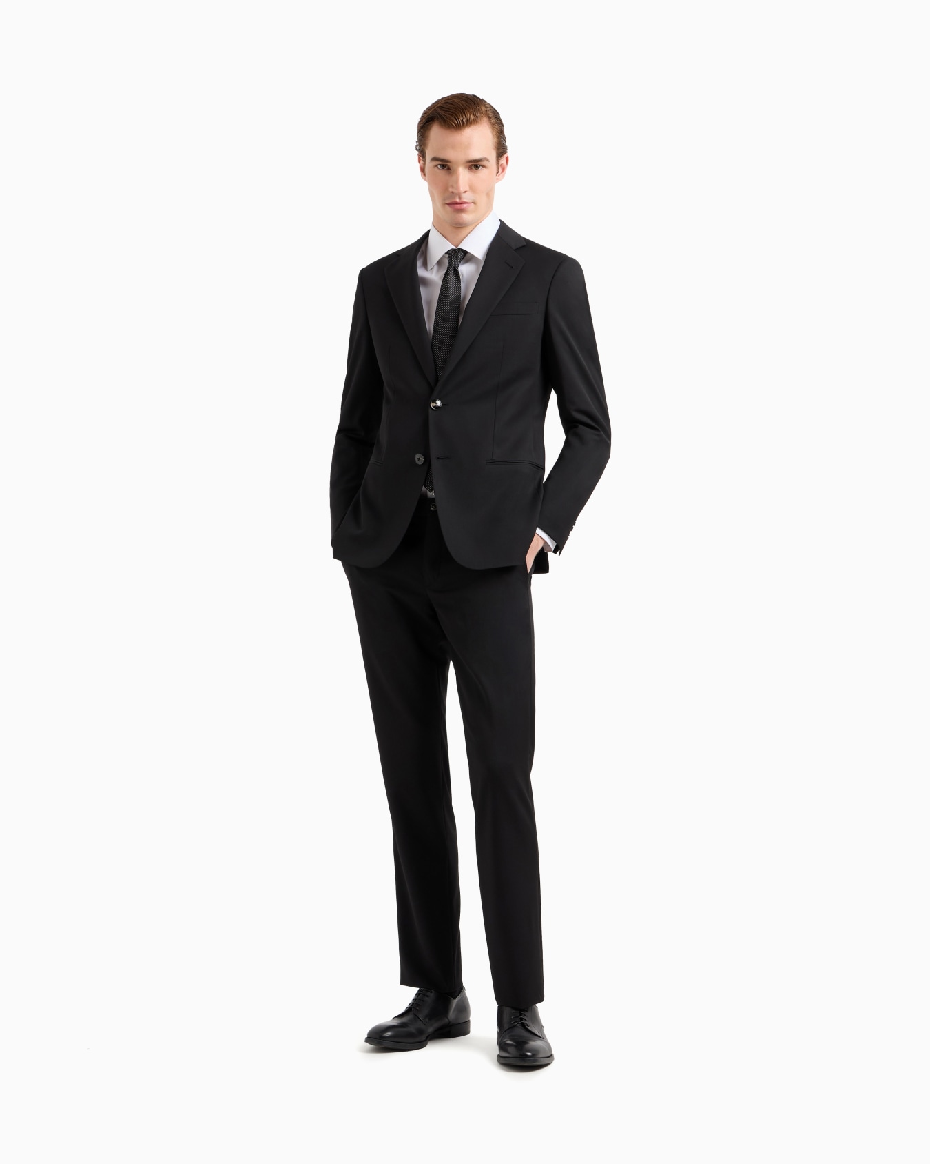 Soho Line single-breasted suit in wool twill Slide 1