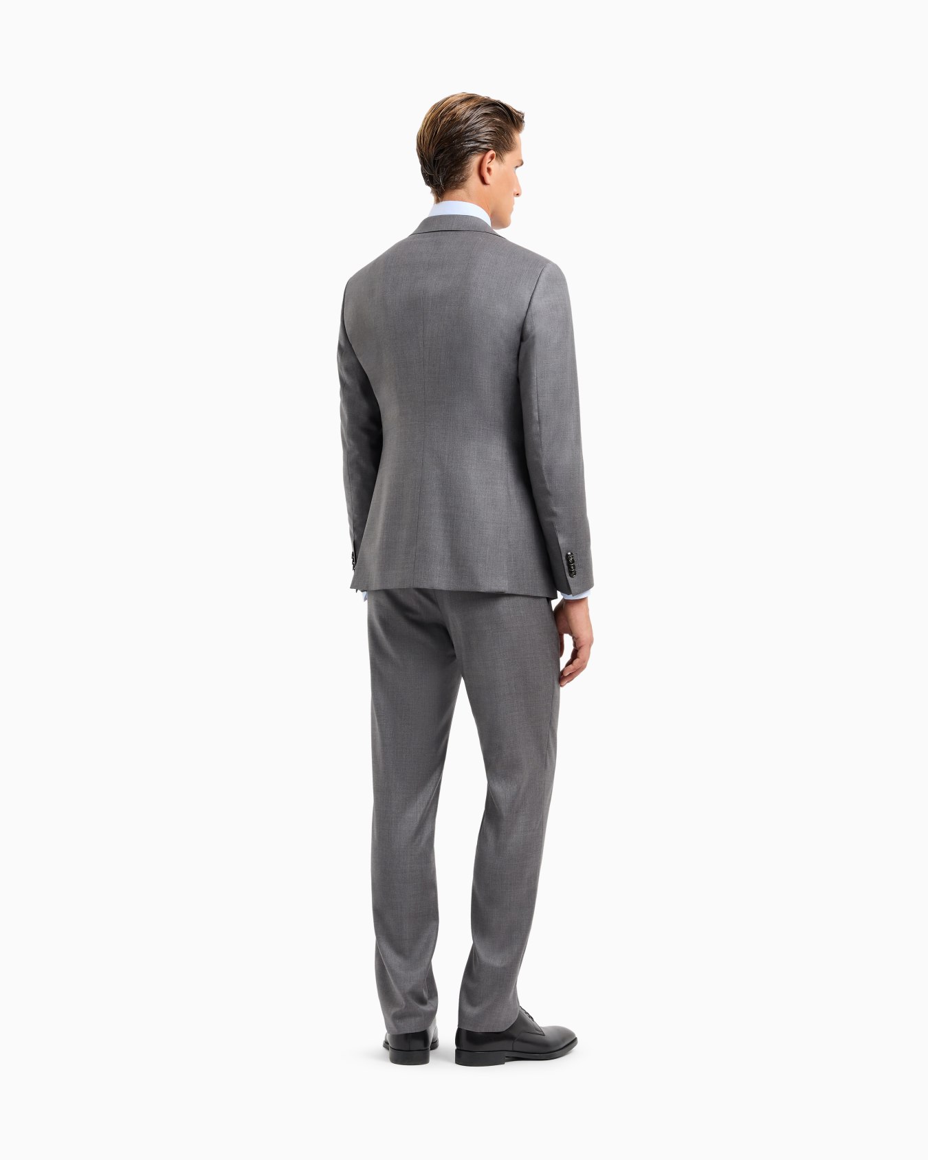 Single-breasted Soho Line suit in virgin wool and cashmere Slide 2