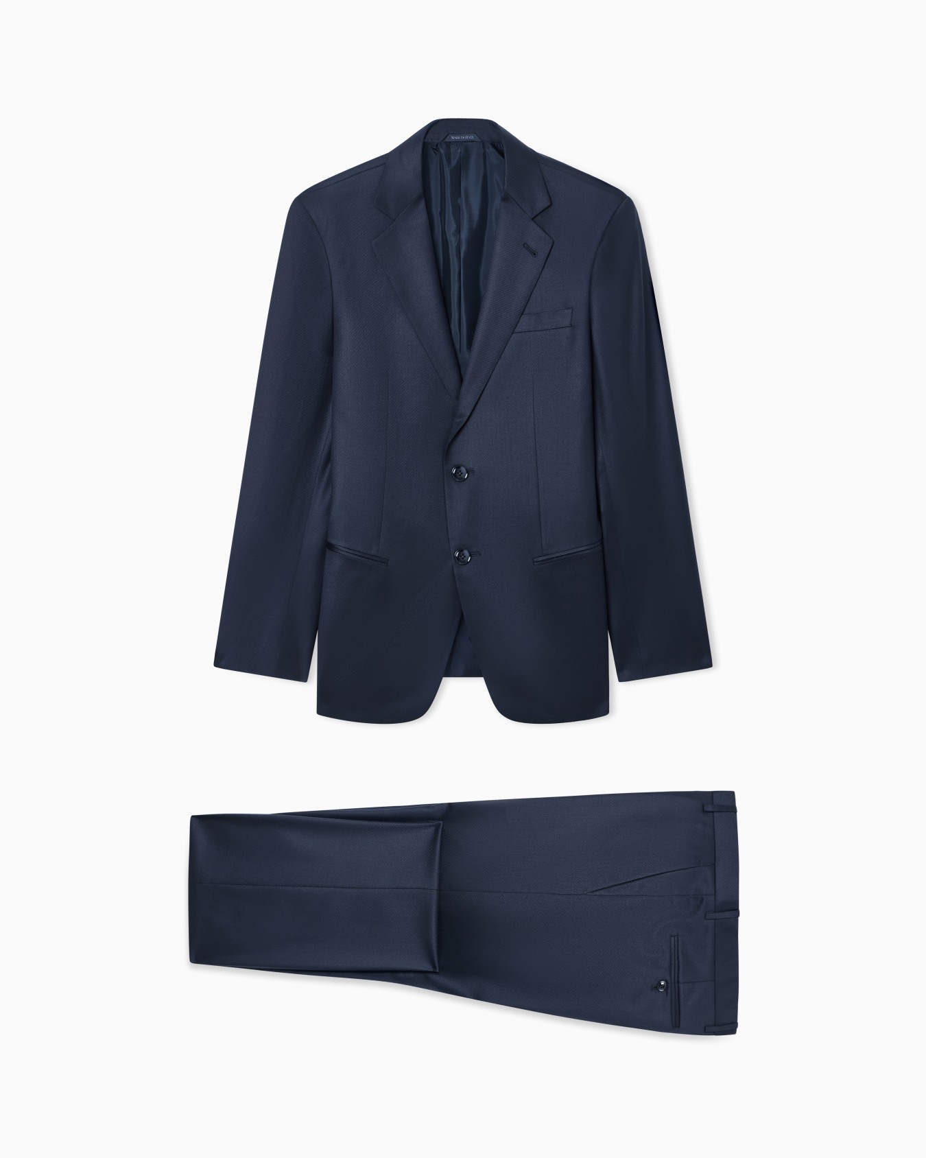 Soho Line single-breasted suit in pure virgin wool ASV Slide 0