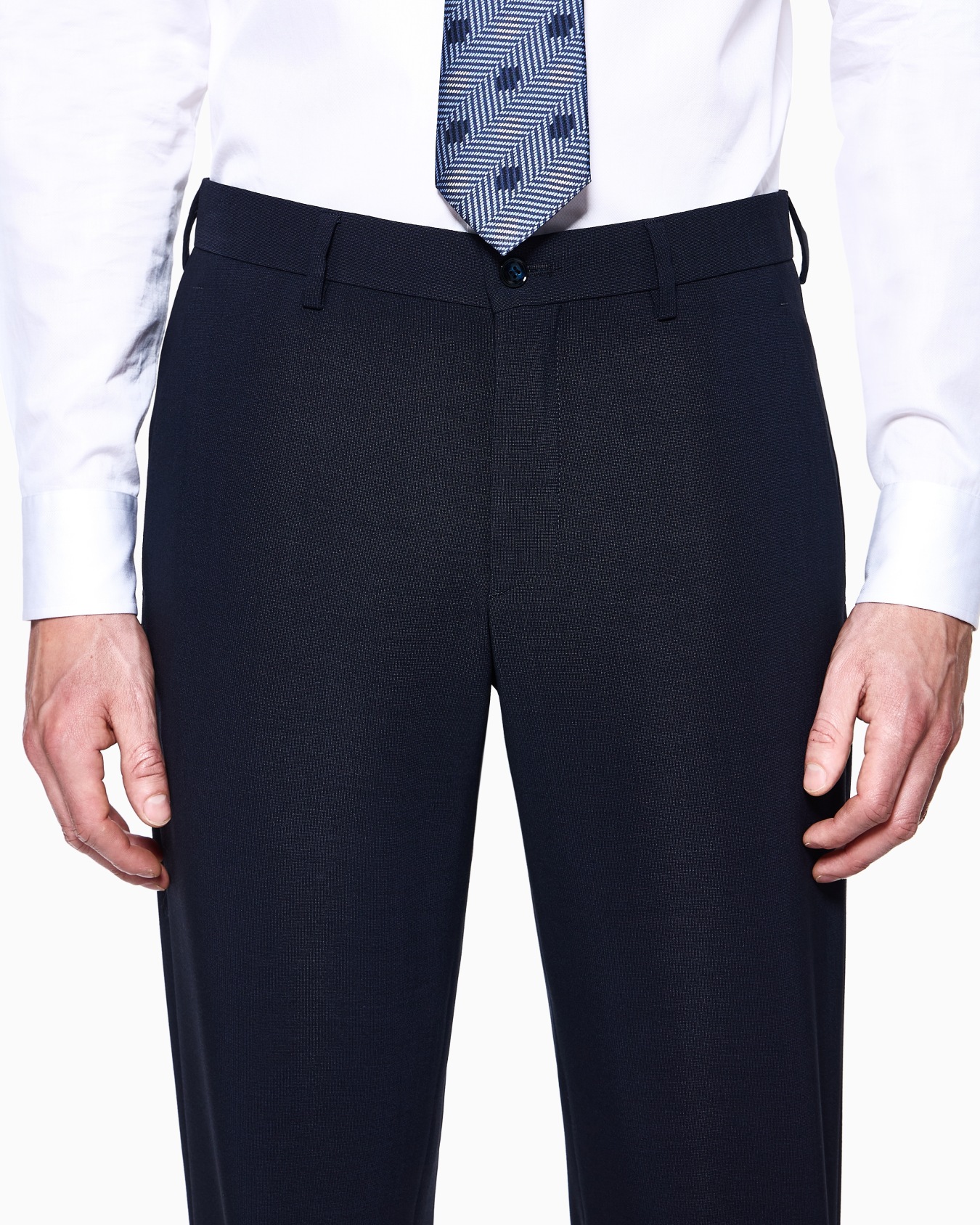 ASV Soho Line single-breasted suit in silk and wool crêpe Slide 4